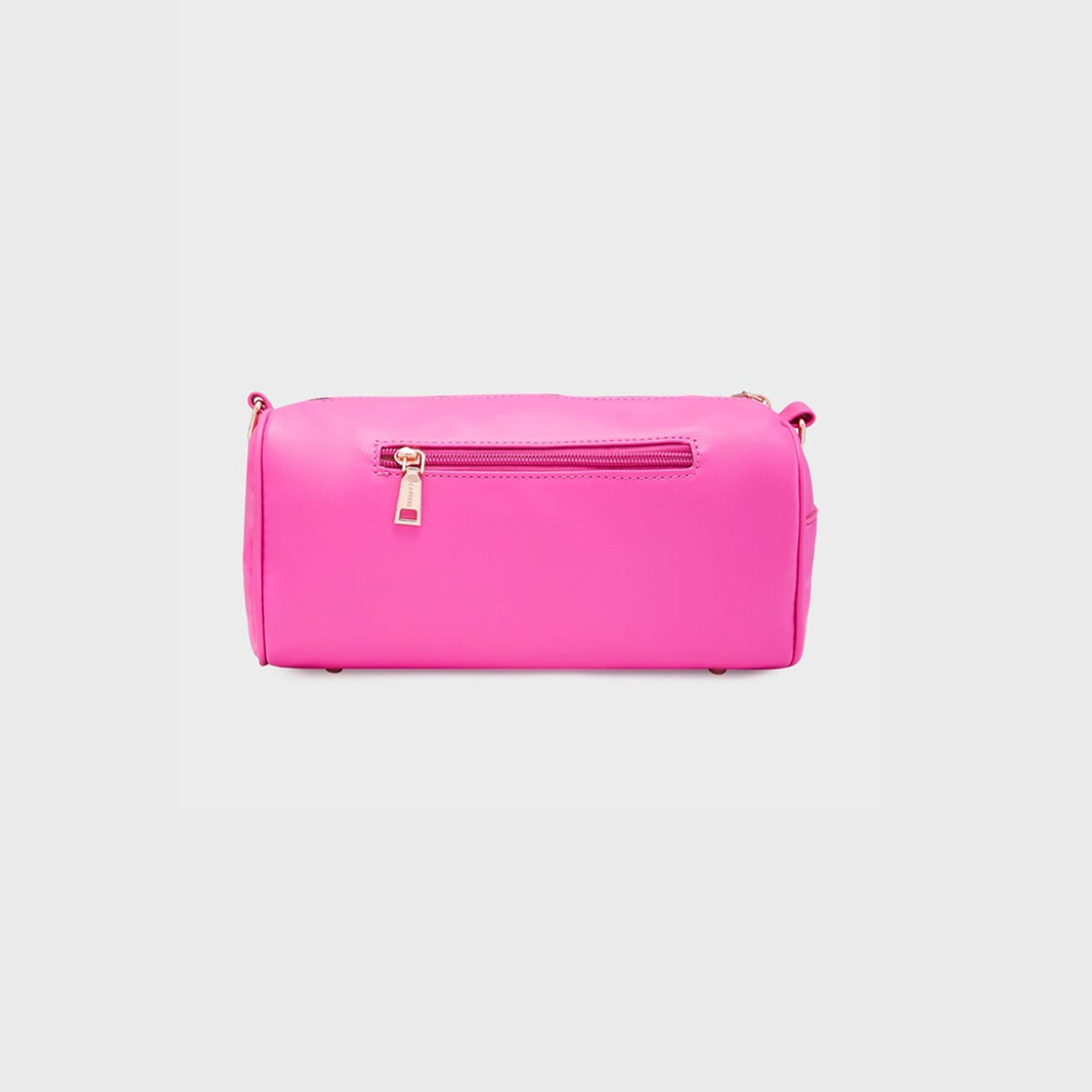 Caprese Ava Plain Crossbody Bag with Zipper and Detachable Strap | 23 x 19 x 8 CM-women-bagsandwallets-handbags-image-4