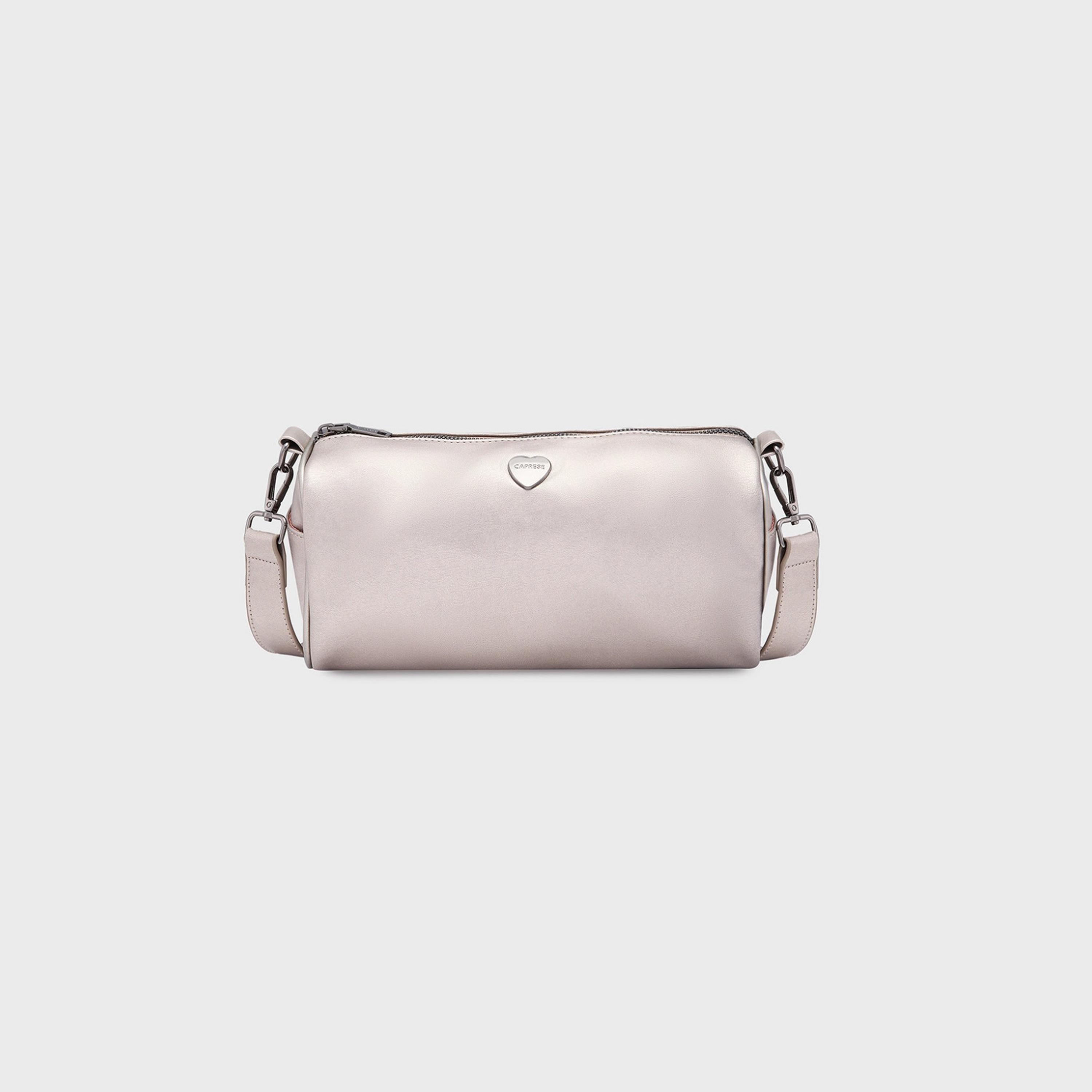 Caprese Ava Plain Crossbody Bag with Zipper and Detachable Strap | 27 x 12.8 x 11.7 CM-women-bagsandwallets-handbags-image-1
