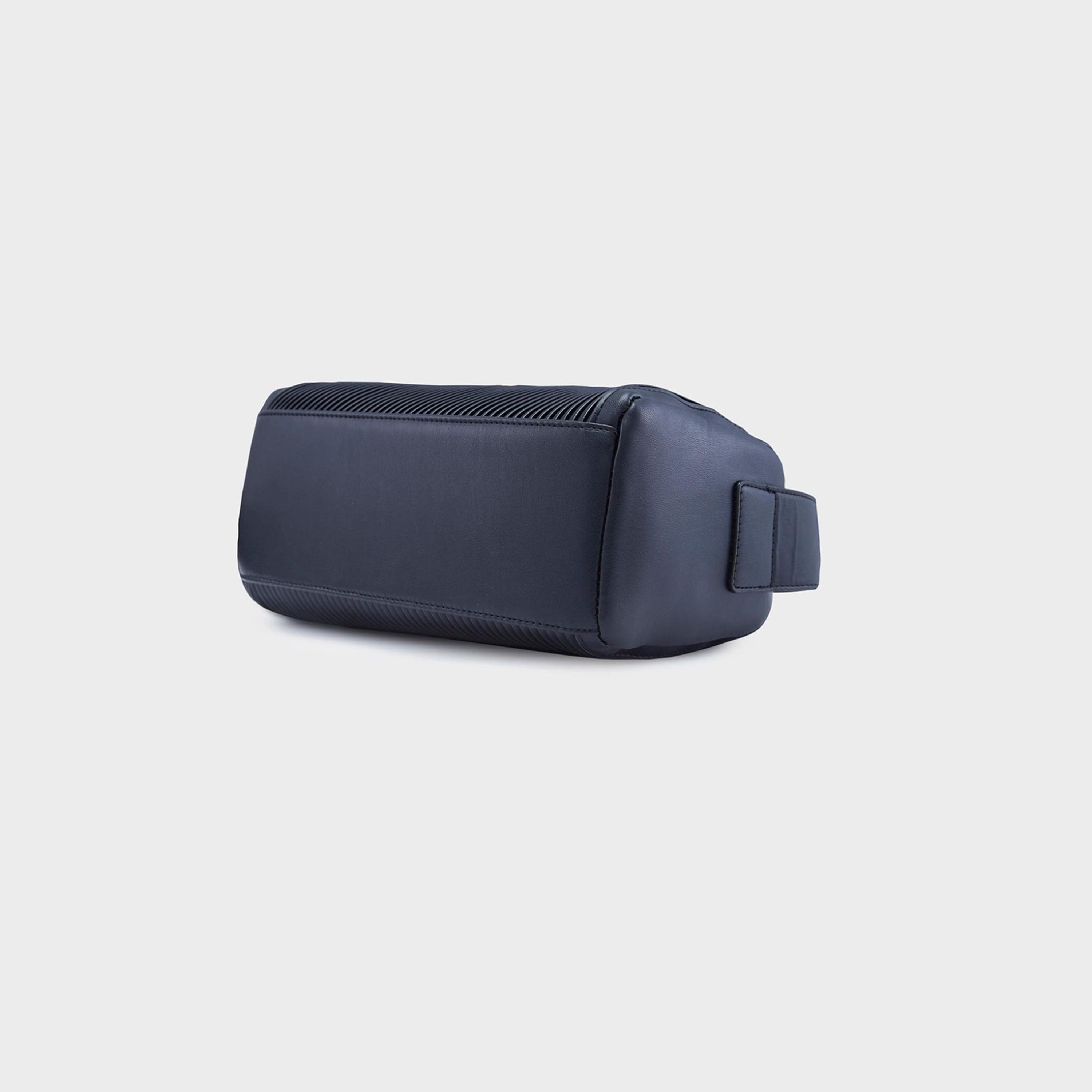 Caprese Ava Textured Sling Bag with Zipper and Adjustable Strap | 22 x 18 x 8 CM-women-bagsandwallets-handbags-image-5