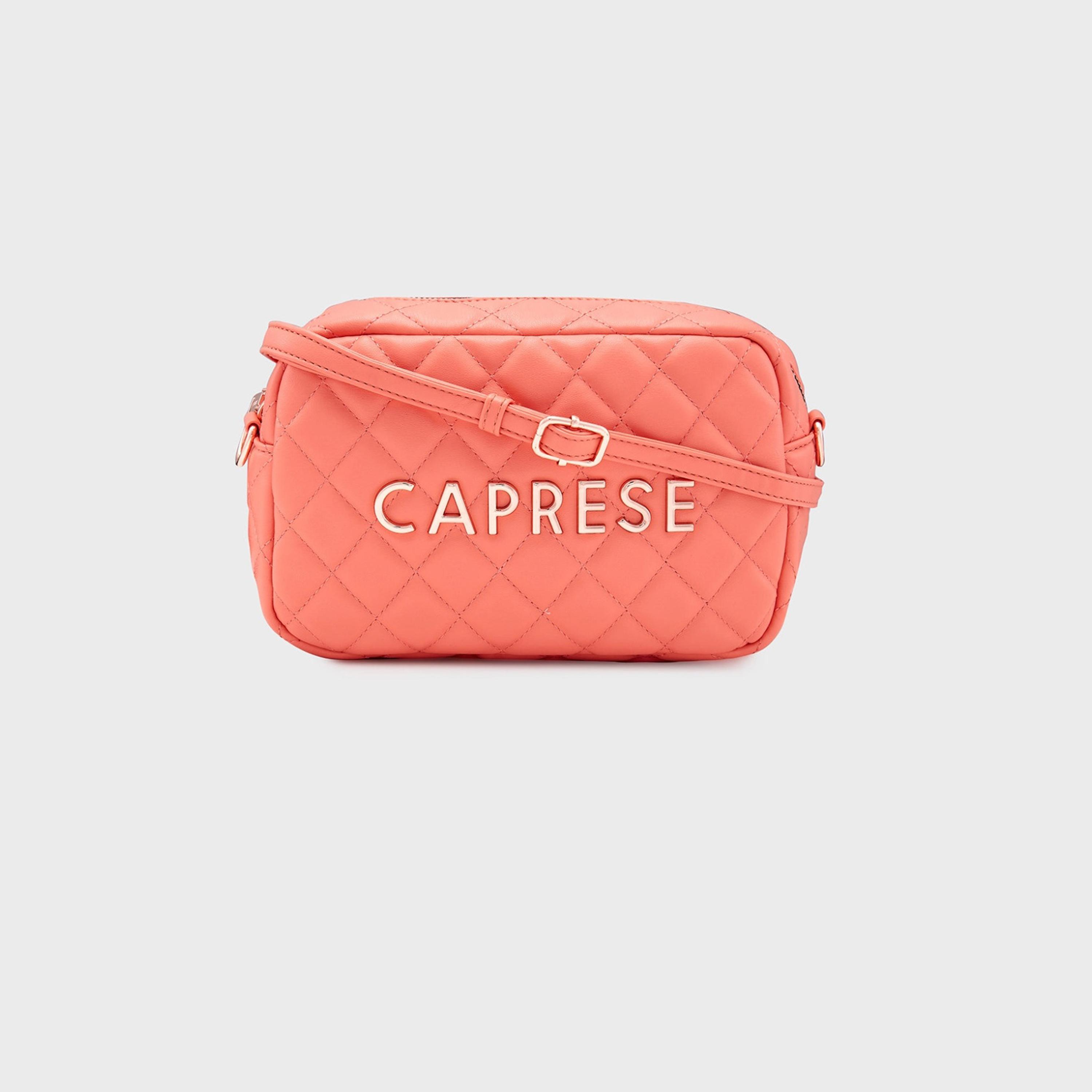 Caprese Ava Quilted Sling Bag with Zipper and Detachable Strap | 22 x 18 x 8 CM-women-bagsandwallets-handbags-image-1