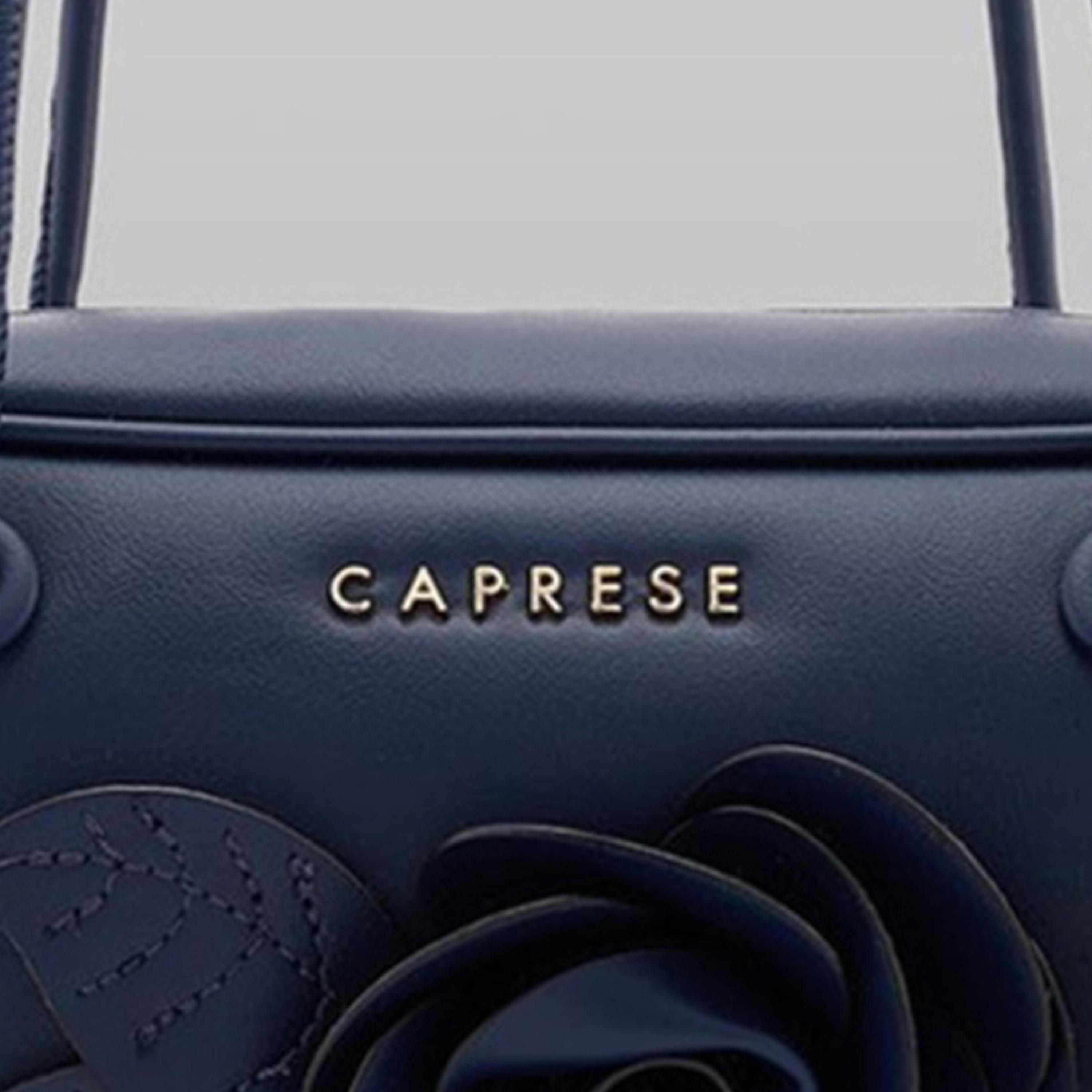 Caprese Bloom Embellished Double Handle Shoulder Bag with Zipper | 28 x 22 x 10 CM-women-bagsandwallets-handbags-image-6
