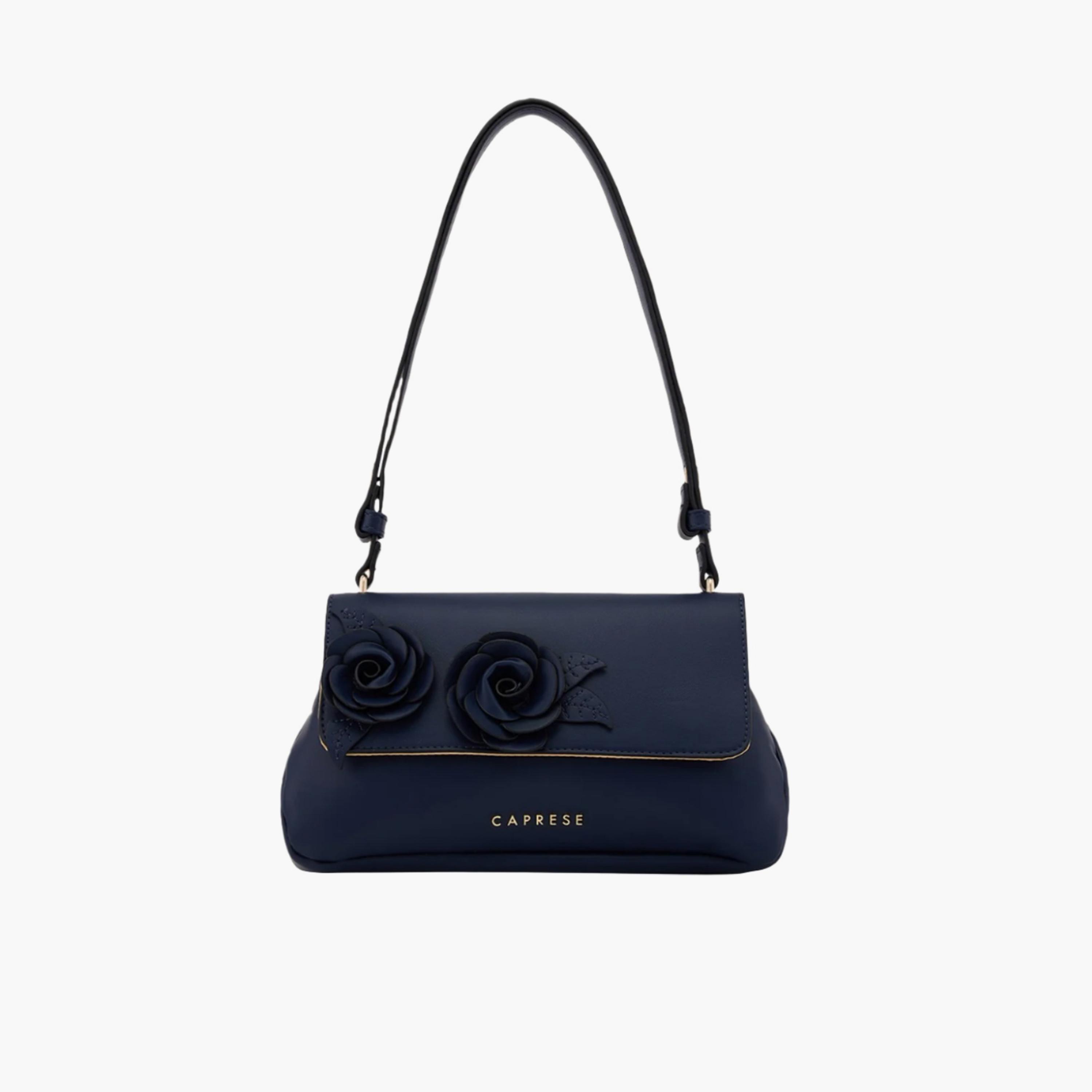 Caprese Bloom Embellished Sling Bag with Magnetic closure and Adjustable Strap | 22 x 18 x 8 CM-women-bagsandwallets-handbags-image-1
