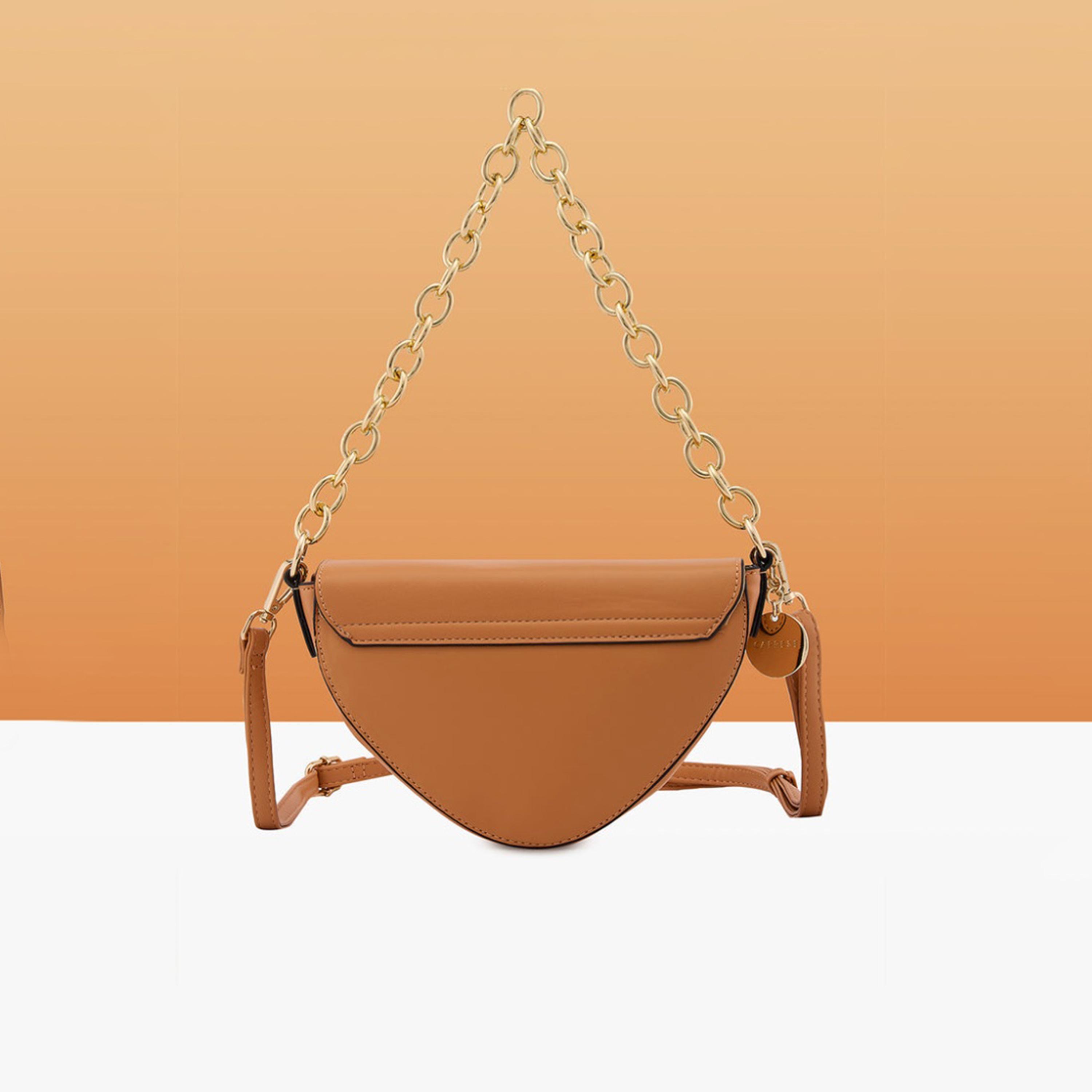 Caprese Bloom Embellished Sling Bag with Magnetic closure and Detachable Strap | 22 x 18 x 8 CM-women-bagsandwallets-handbags-image-3