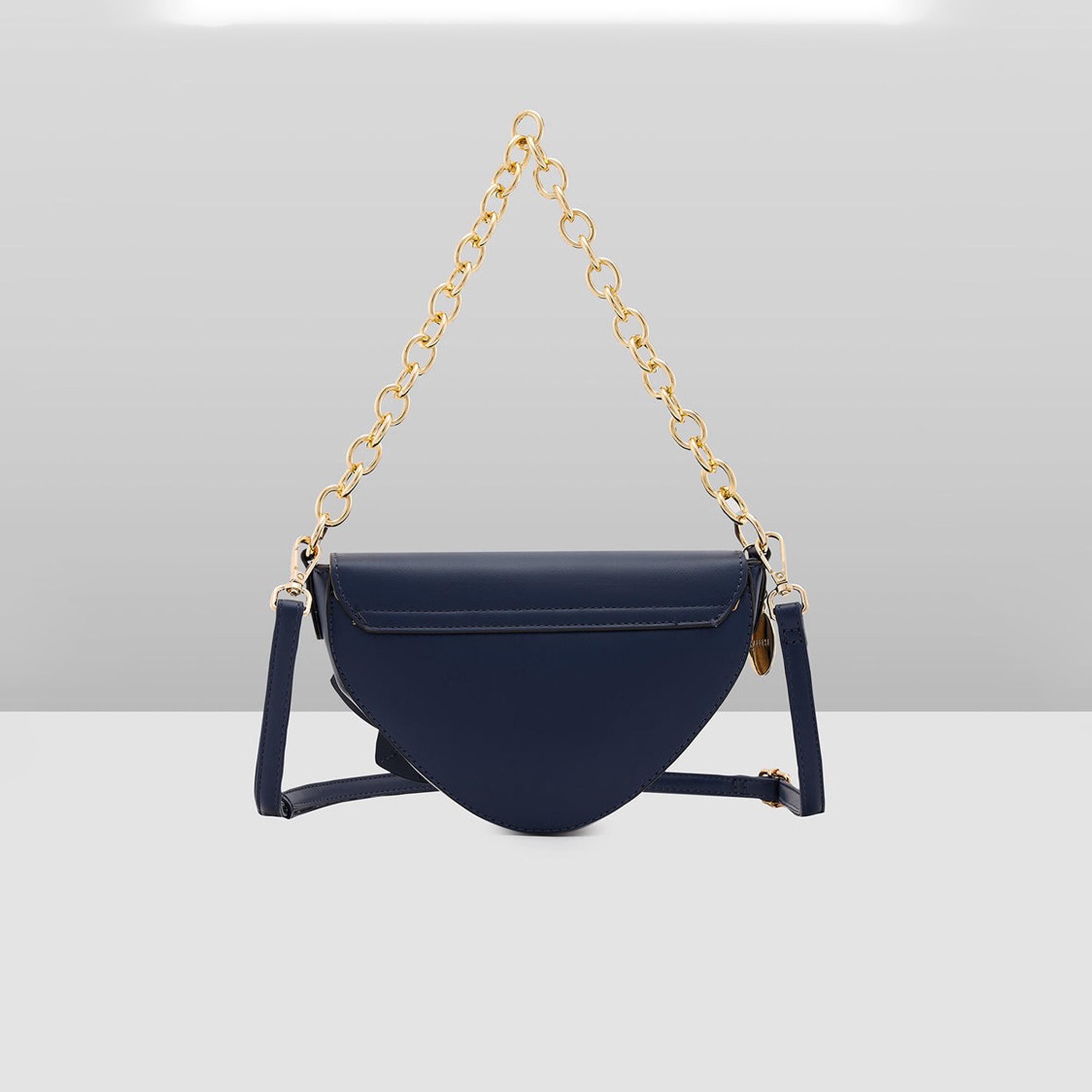 كابريس - شنطة كتف مزينة بزهرة مع قفل مغناطيسي وحزام قابل للفصل | 24 × 8 × 14 سم-women-bagsandwallets-handbags-image-4