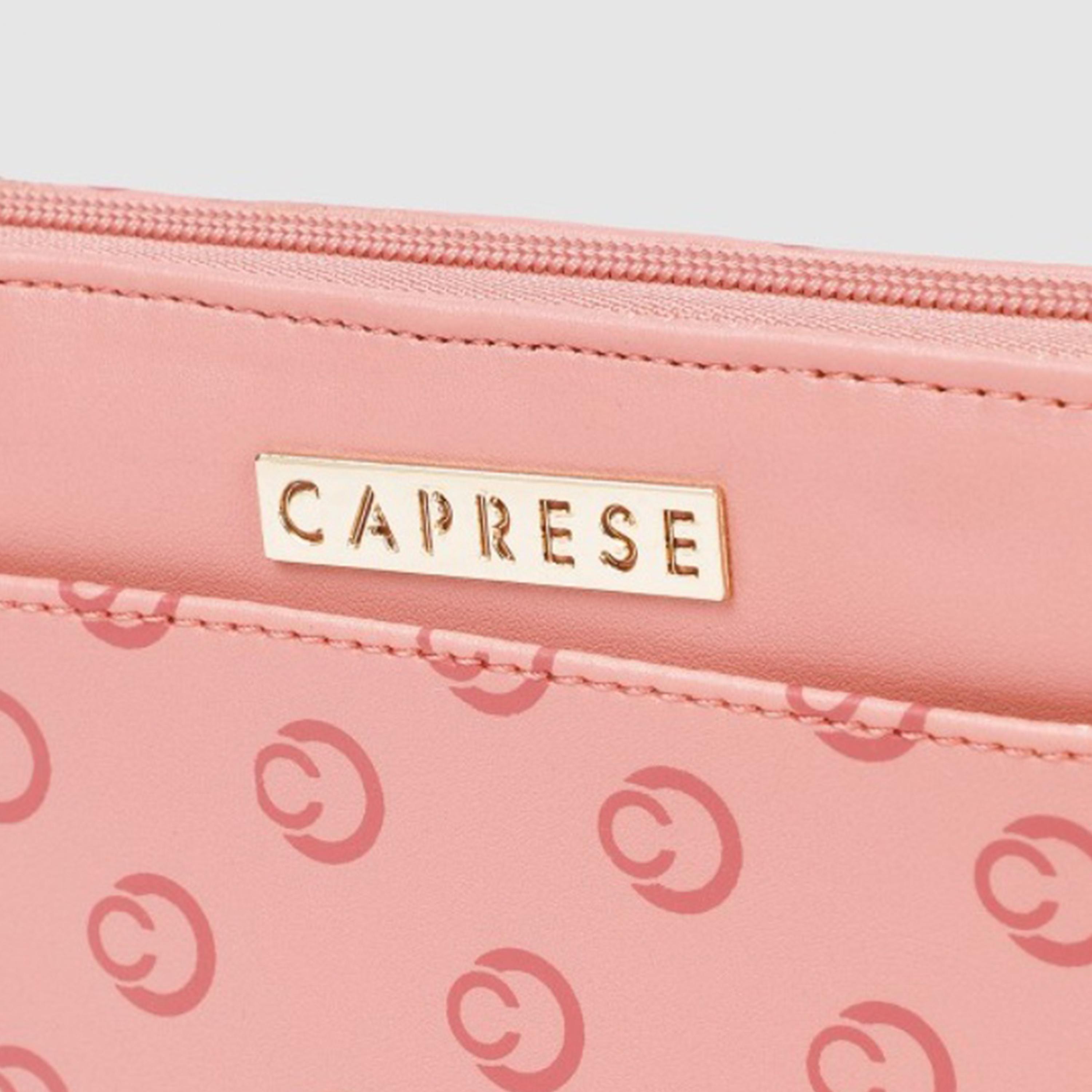 Caprese Freya Monogram Wallet with Zipper | 20 x 10 x 2 CM-women-bagsandwallets-wallets-image-4