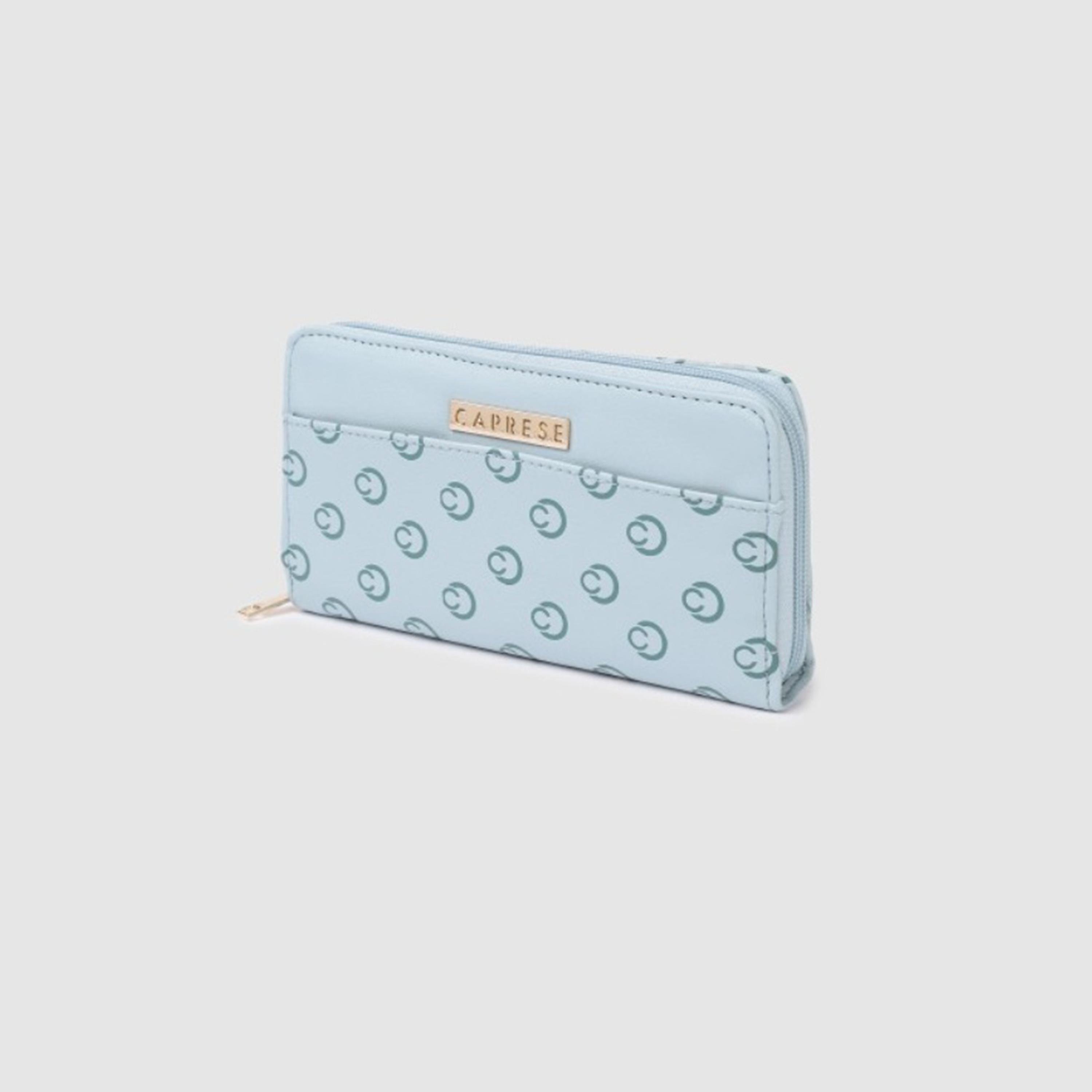 Caprese Freya Monogram Wallet with Zipper | 20 x 10 x 2 CM-women-bagsandwallets-wallets-image-3