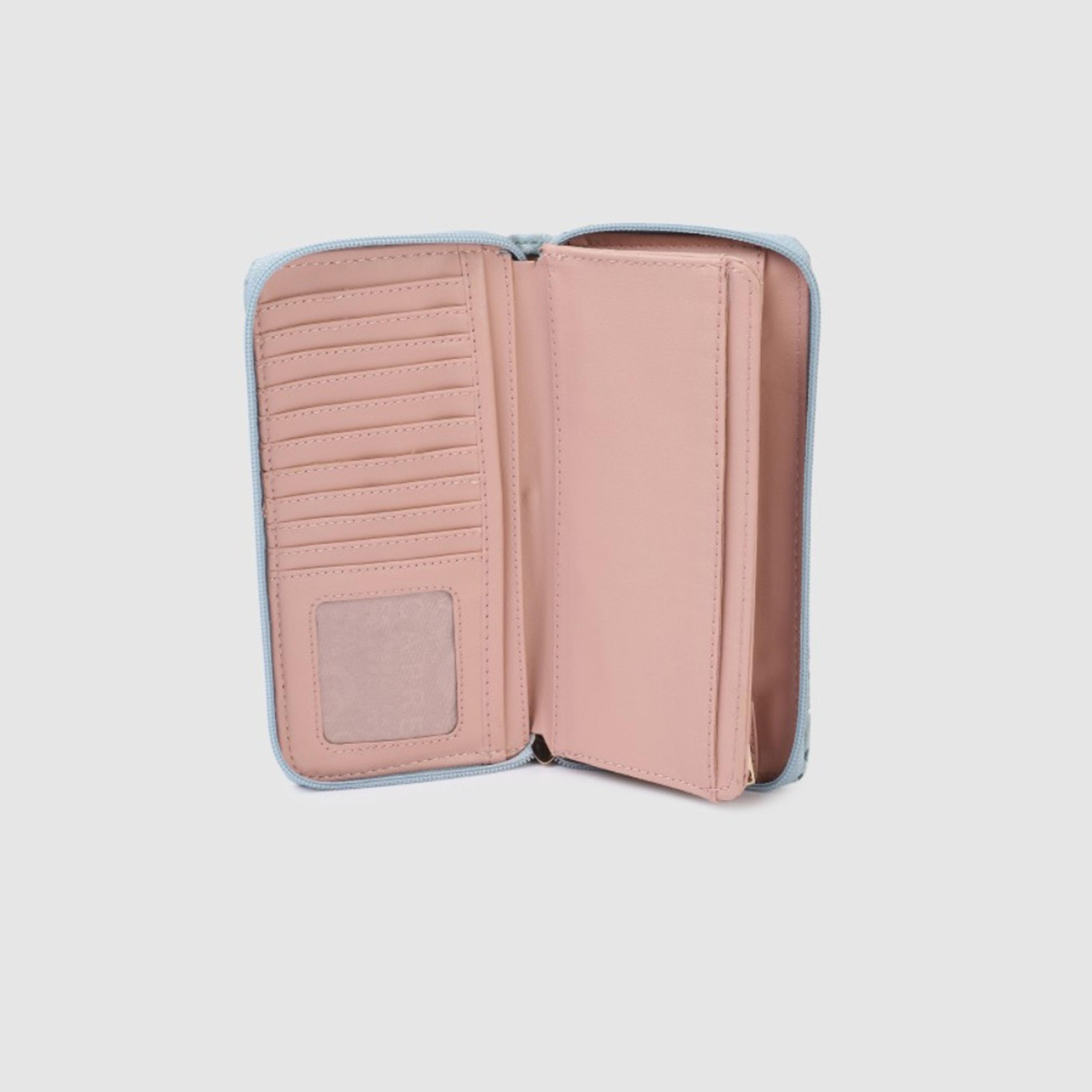 Caprese Freya Monogram Wallet with Zipper | 20 x 10 x 2 CM-women-bagsandwallets-wallets-image-5