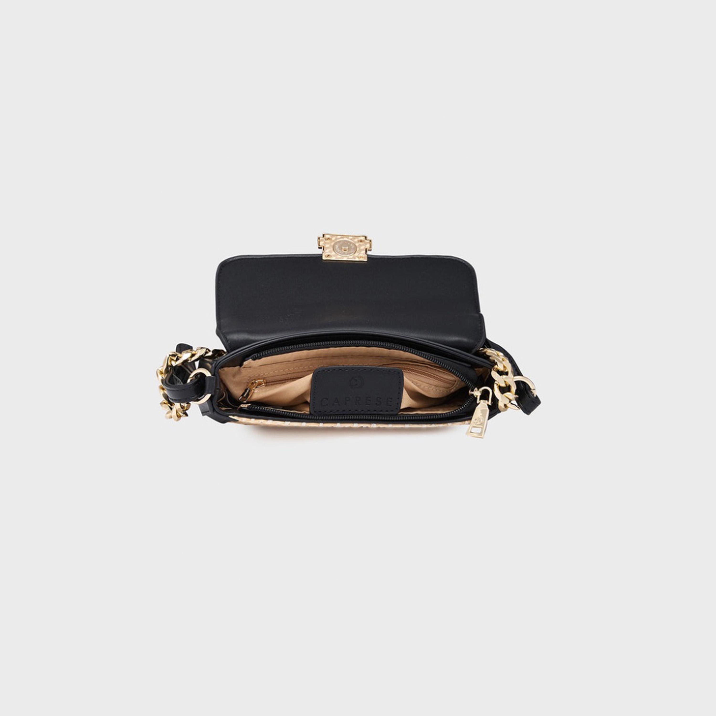 Caprese Georgia Textured Crossbody Bag with Zipper and Adjustable Strap | 21.5 x 14 x 4.5 CM-women-bagsandwallets-handbags-image-5