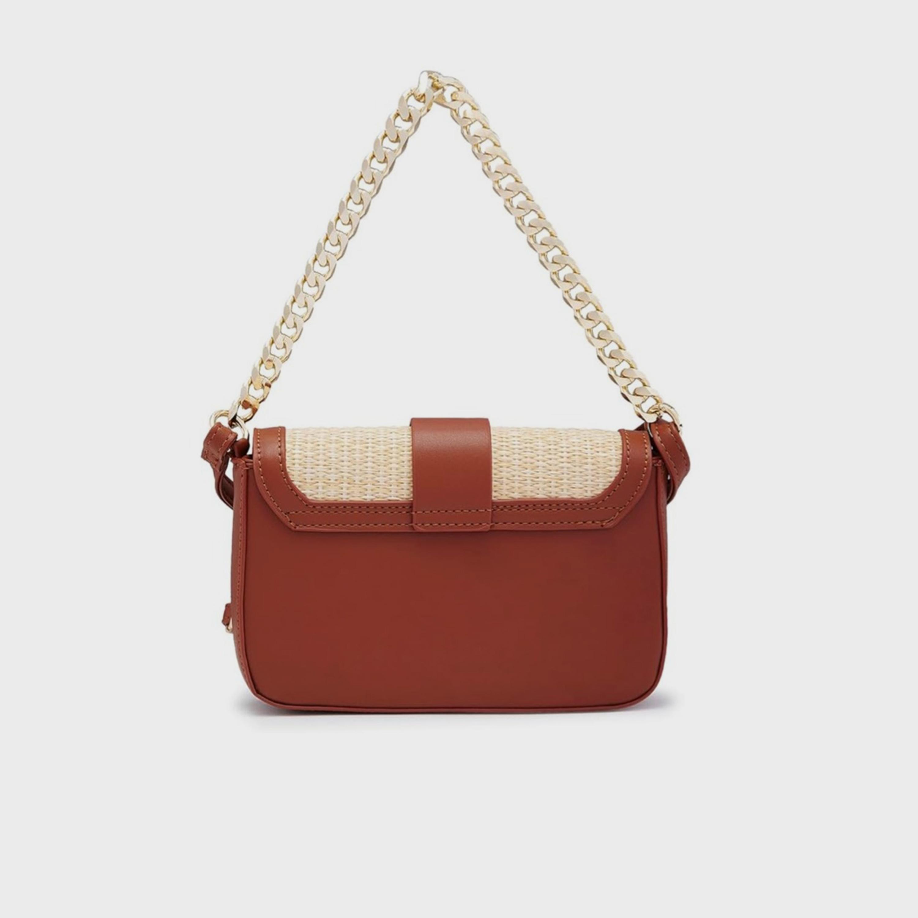 Caprese Georgia Textured Crossbody Bag with Zipper and Adjustable Strap | 23 x 19 x 8 CM-women-bagsandwallets-handbags-image-3