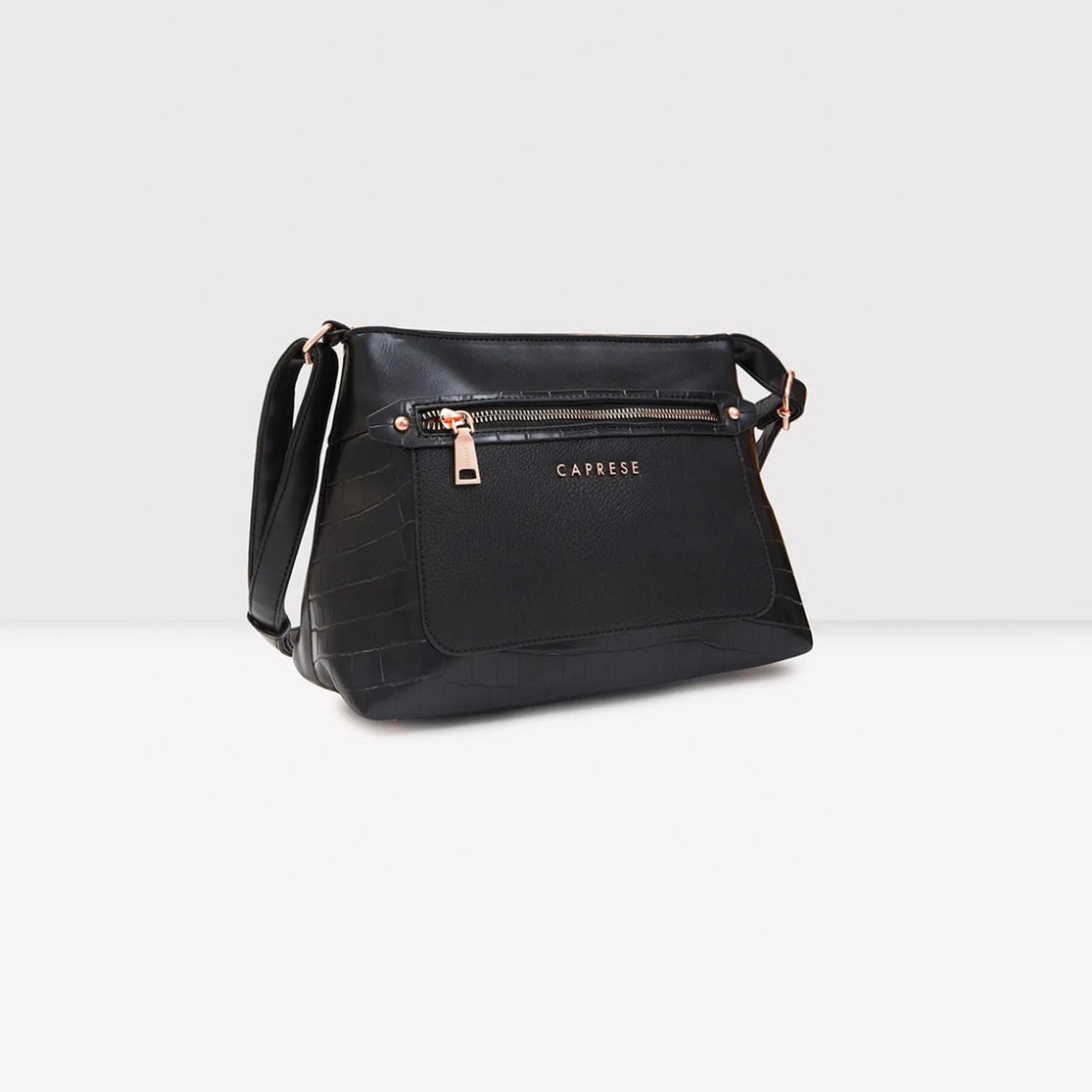 كابريس - شنطة جيجي المزخرفة بسحاب وحزام قابل للتعديل | 28 × 19 × 10.5 سم-women-bagsandwallets-handbags-image-5