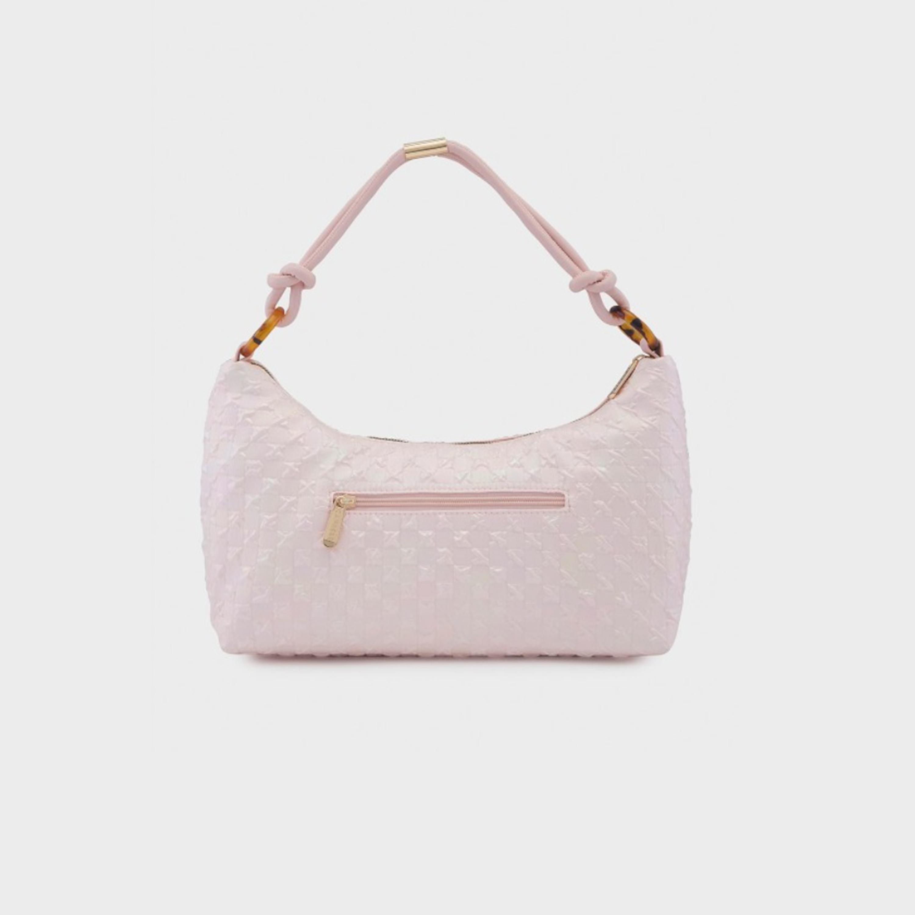 Caprese Josie Textured Top Handle Hobo Bag with Zipper | 33 x 28 x 12 CM-women-bagsandwallets-handbags-image-3