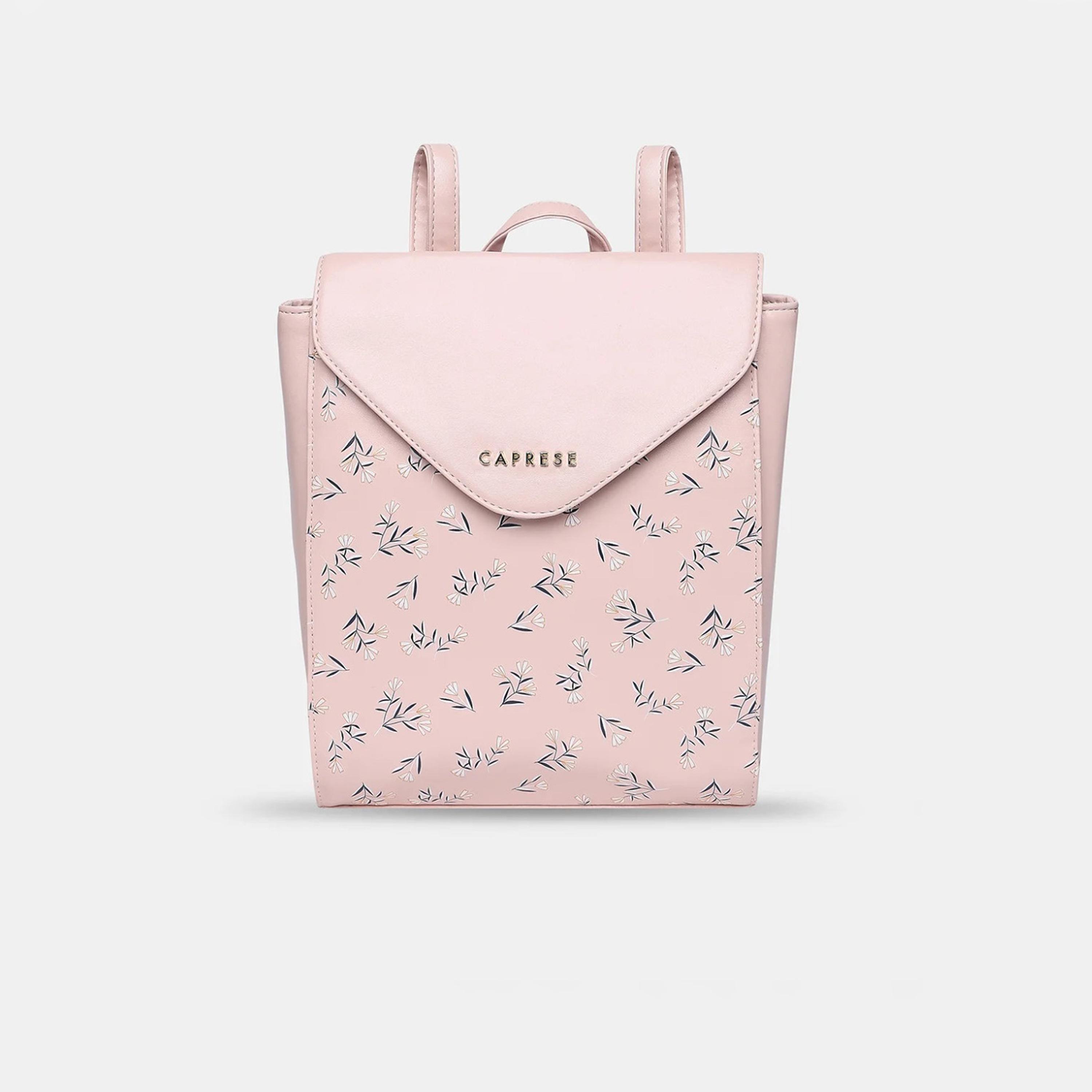 Caprese 11.02 Inches Backpack, Artificial Leather, Adjustable Strap | BPMEILGBSH-women-bagsandwallets-backpacks-image-1