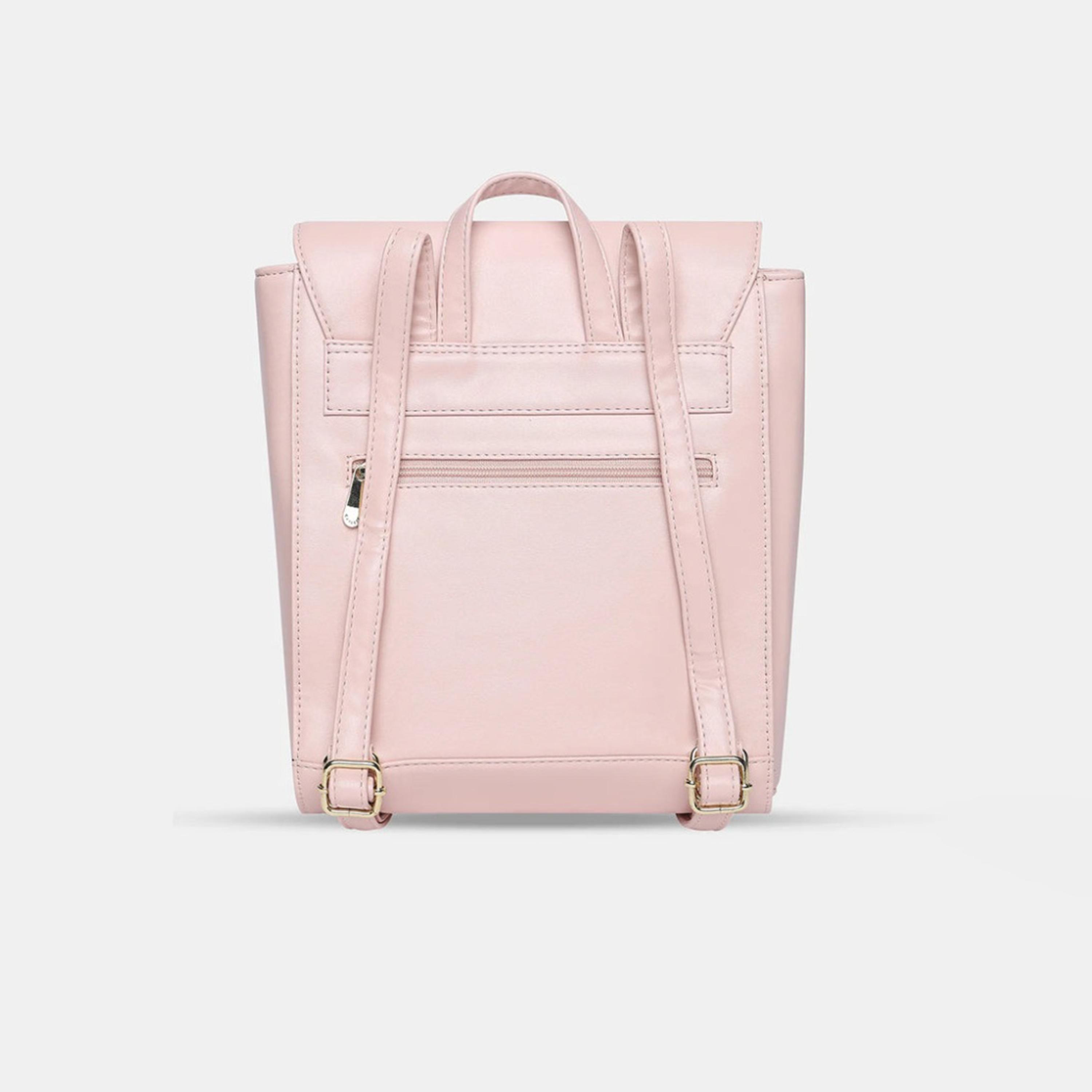 Caprese 11.02 Inches Backpack, Artificial Leather, Adjustable Strap | BPMEILGBSH-women-bagsandwallets-backpacks-image-4
