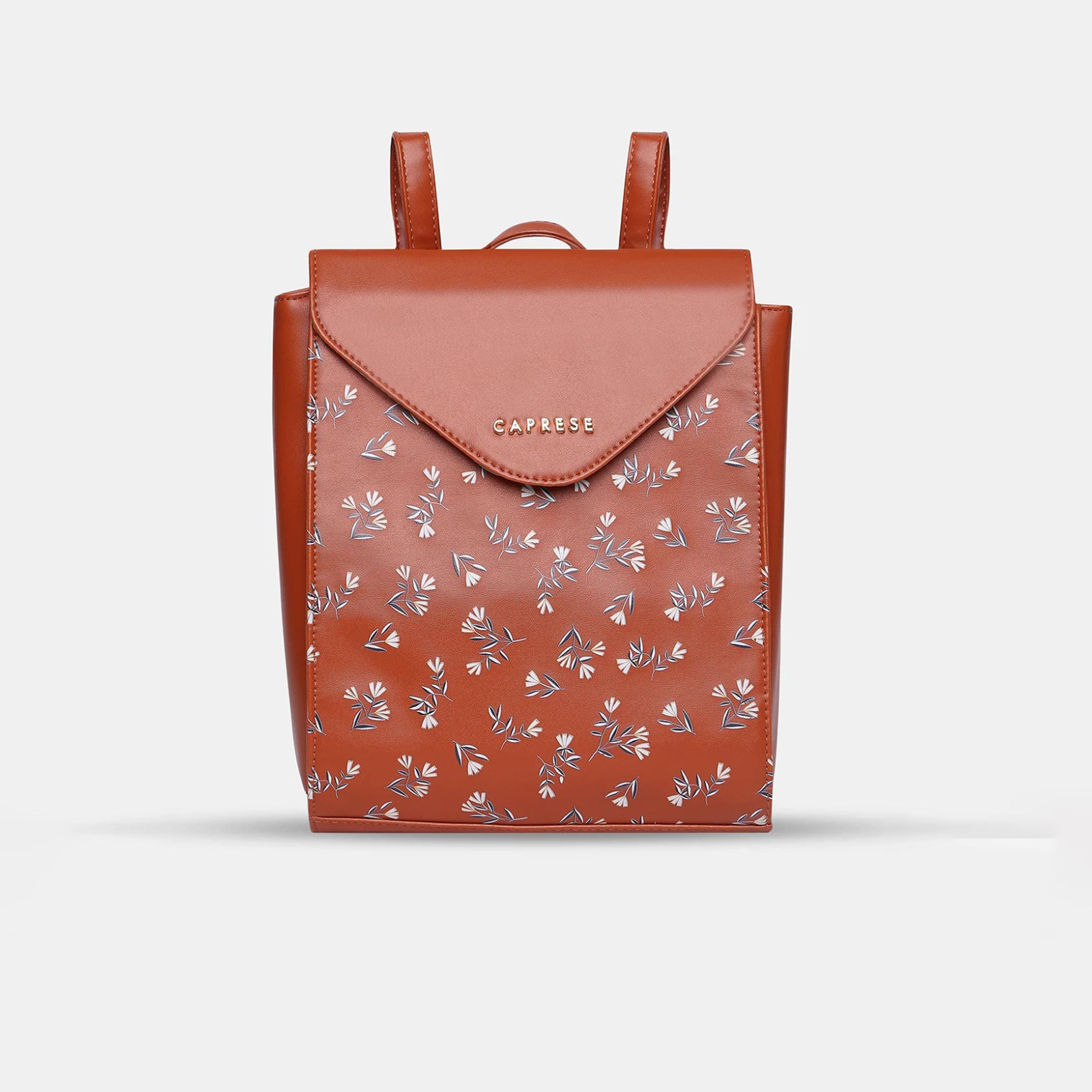 Caprese 12.6 Inches Backpack, Artificial Leather, Adjustable Strap | BPMEILGTAN-women-bagsandwallets-backpacks-image-1