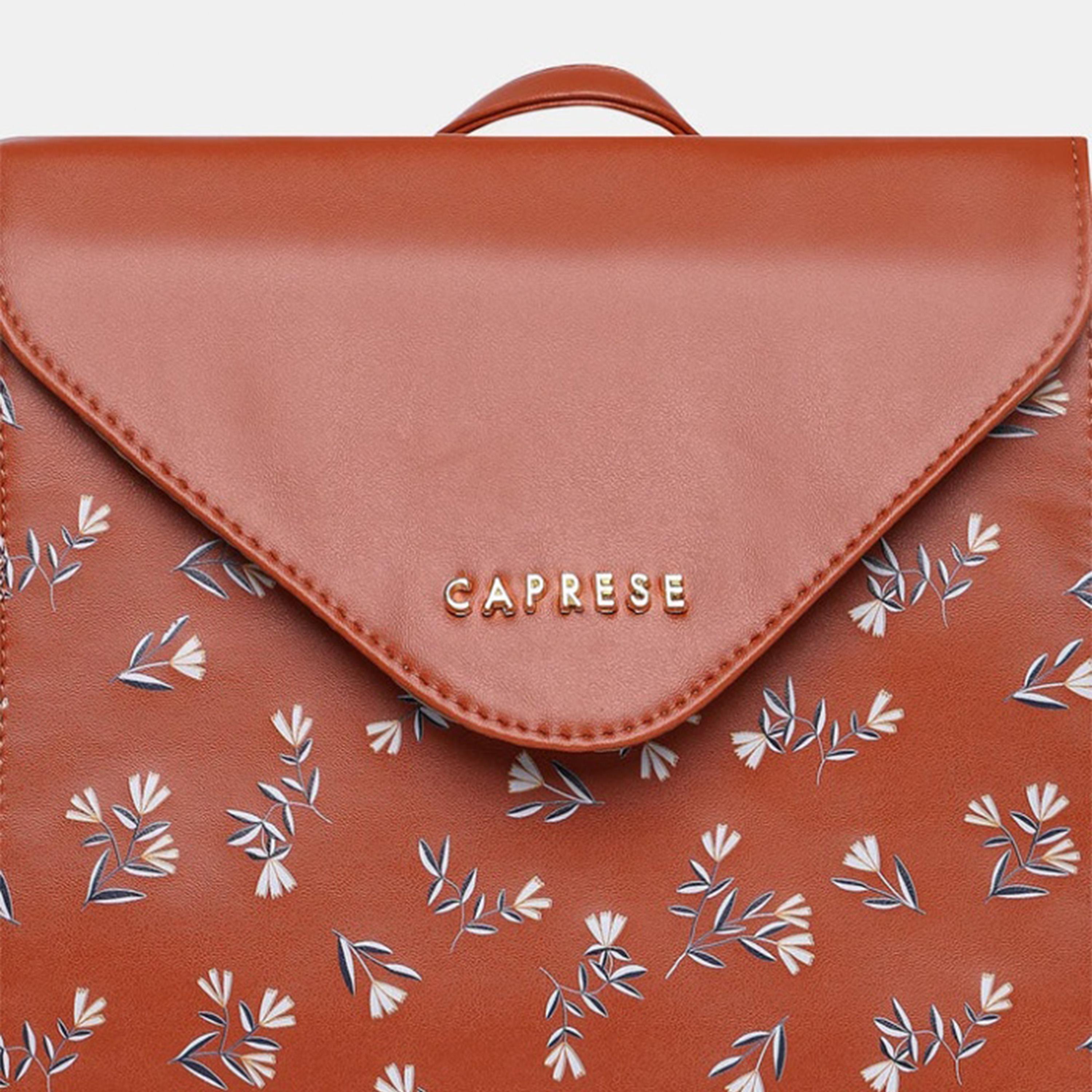 Caprese 12.6 Inches Backpack, Artificial Leather, Adjustable Strap | BPMEILGTAN-women-bagsandwallets-backpacks-image-5
