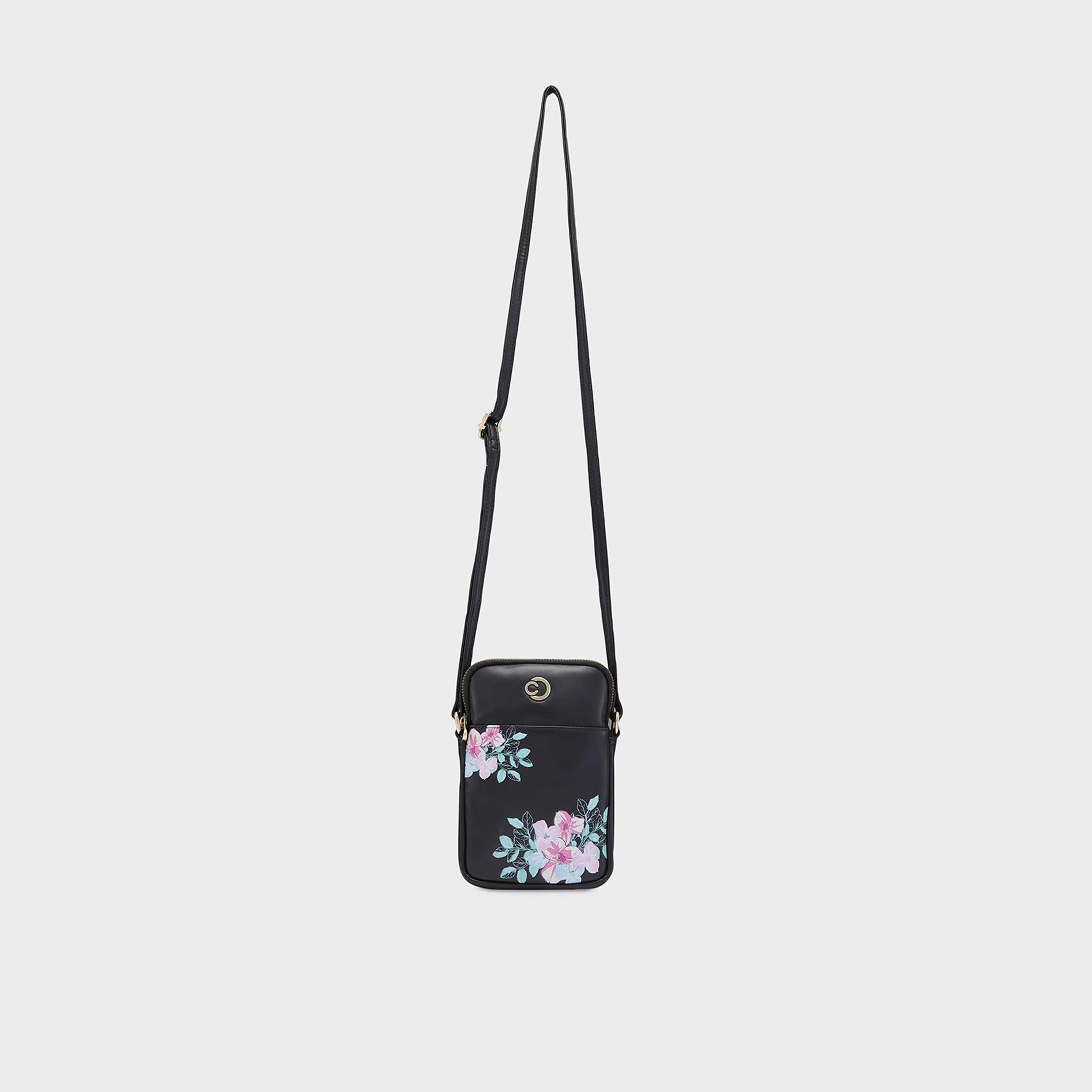 Caprese Shanaya Printed Crossbody Bag with Zipper and Adjustable Strap | 20 x 11 x 4 CM-women-bagsandwallets-handbags-image-2