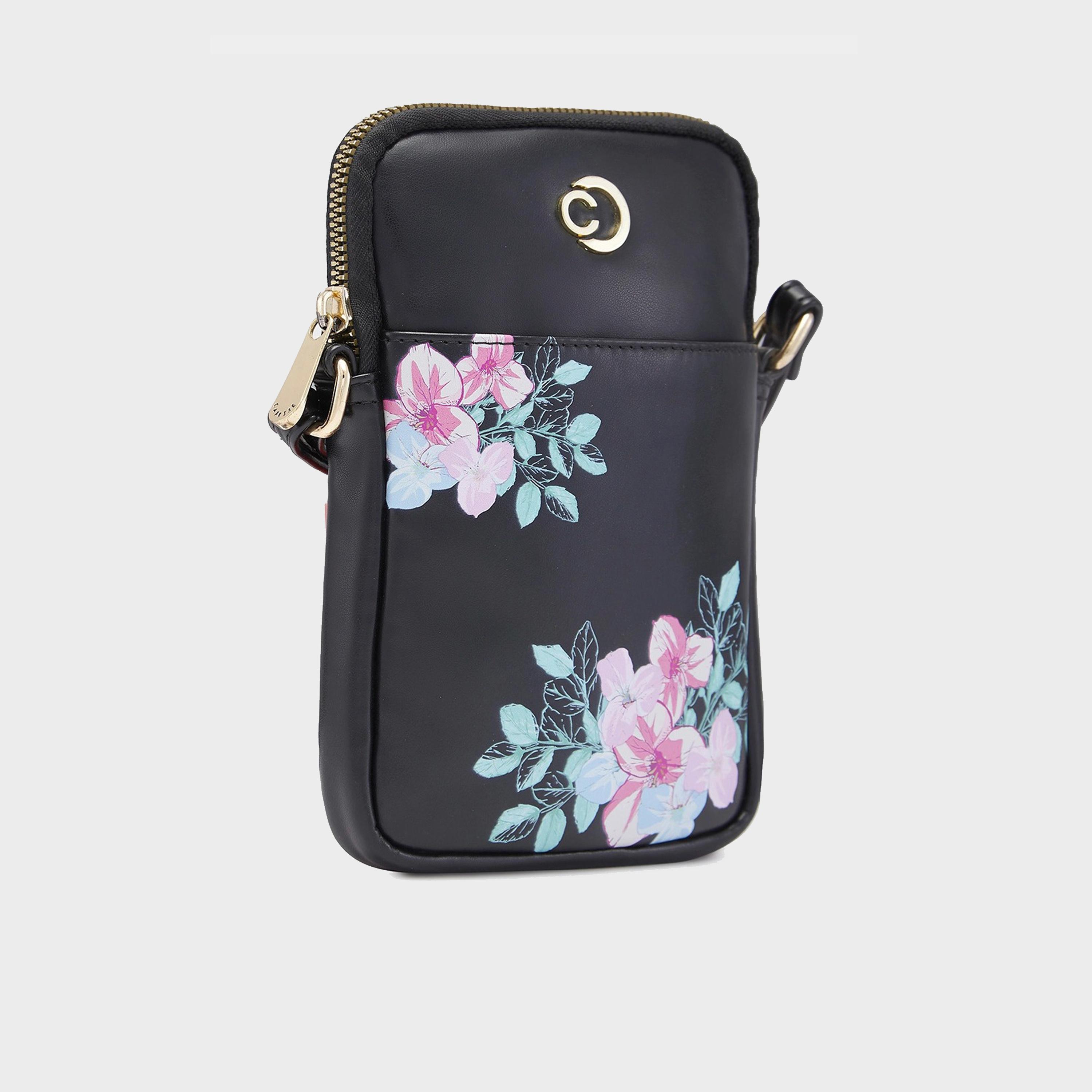 Caprese Shanaya Printed Crossbody Bag with Zipper and Adjustable Strap | 20 x 11 x 4 CM-women-bagsandwallets-handbags-image-3