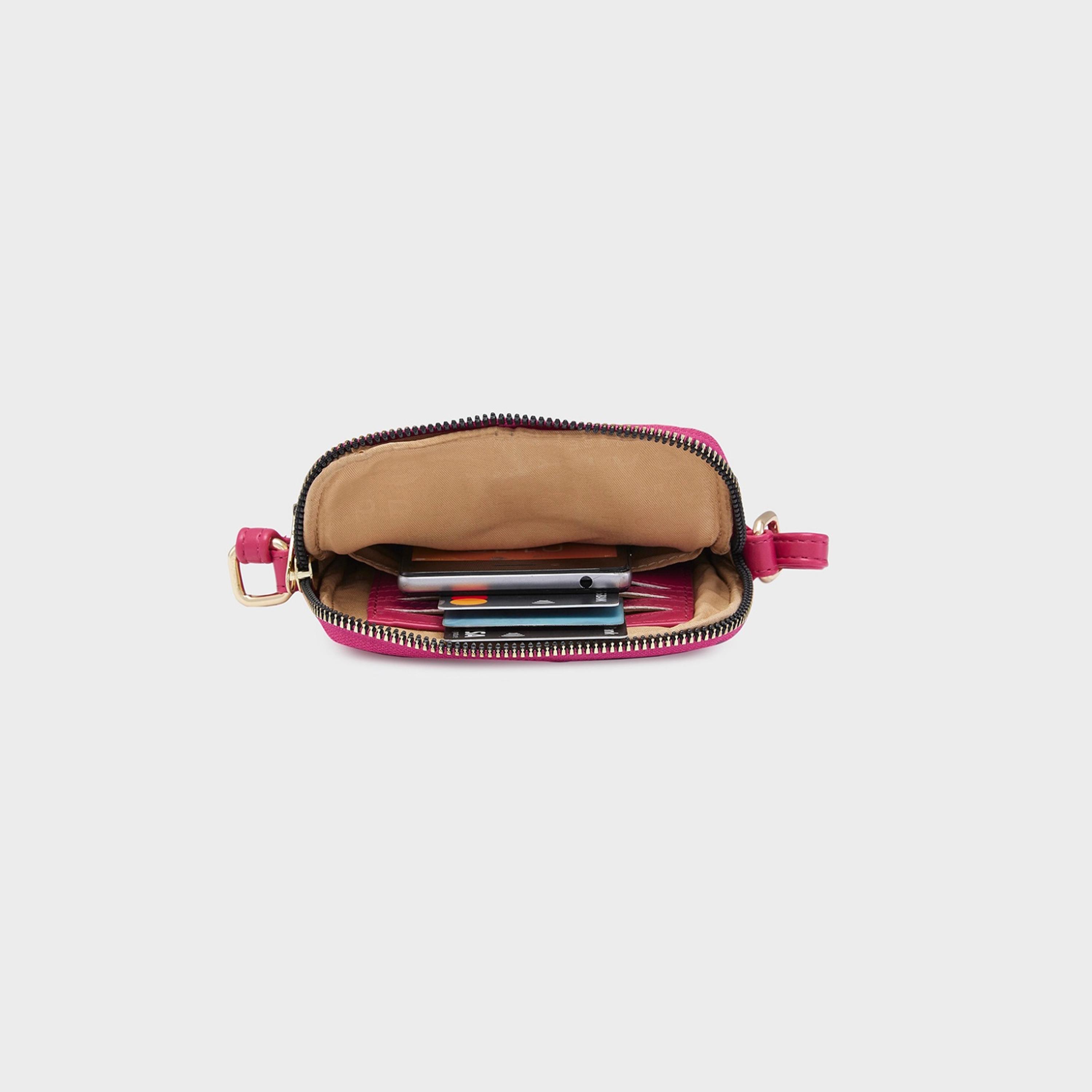 Caprese Shanaya Printed Crossbody Bag with Zipper and Adjustable Strap | 20 x 11 x 4 CM-women-bagsandwallets-handbags-image-5