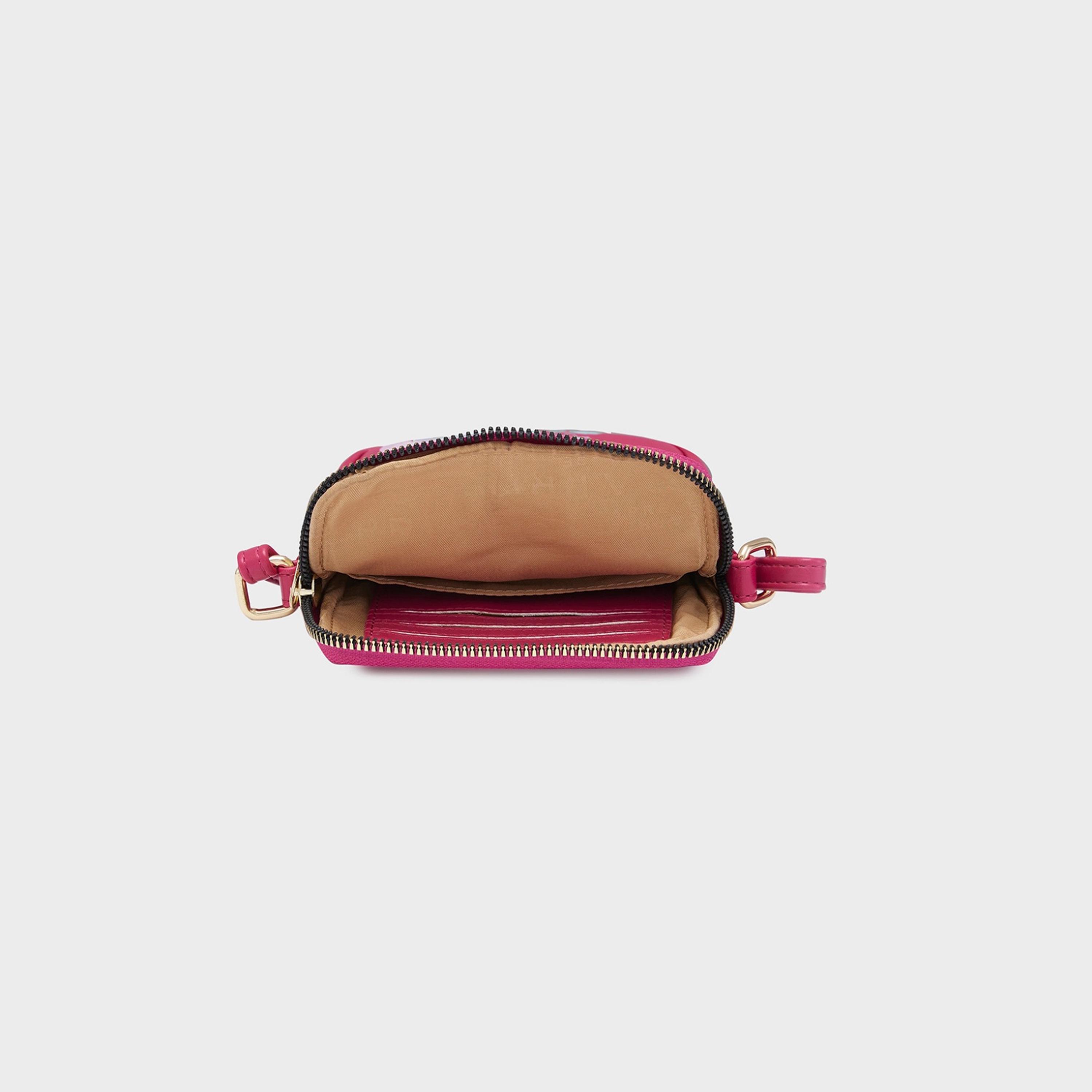 Caprese Shanaya Printed Crossbody Bag with Zipper and Adjustable Strap | 20 x 11 x 4 CM-women-bagsandwallets-handbags-image-6