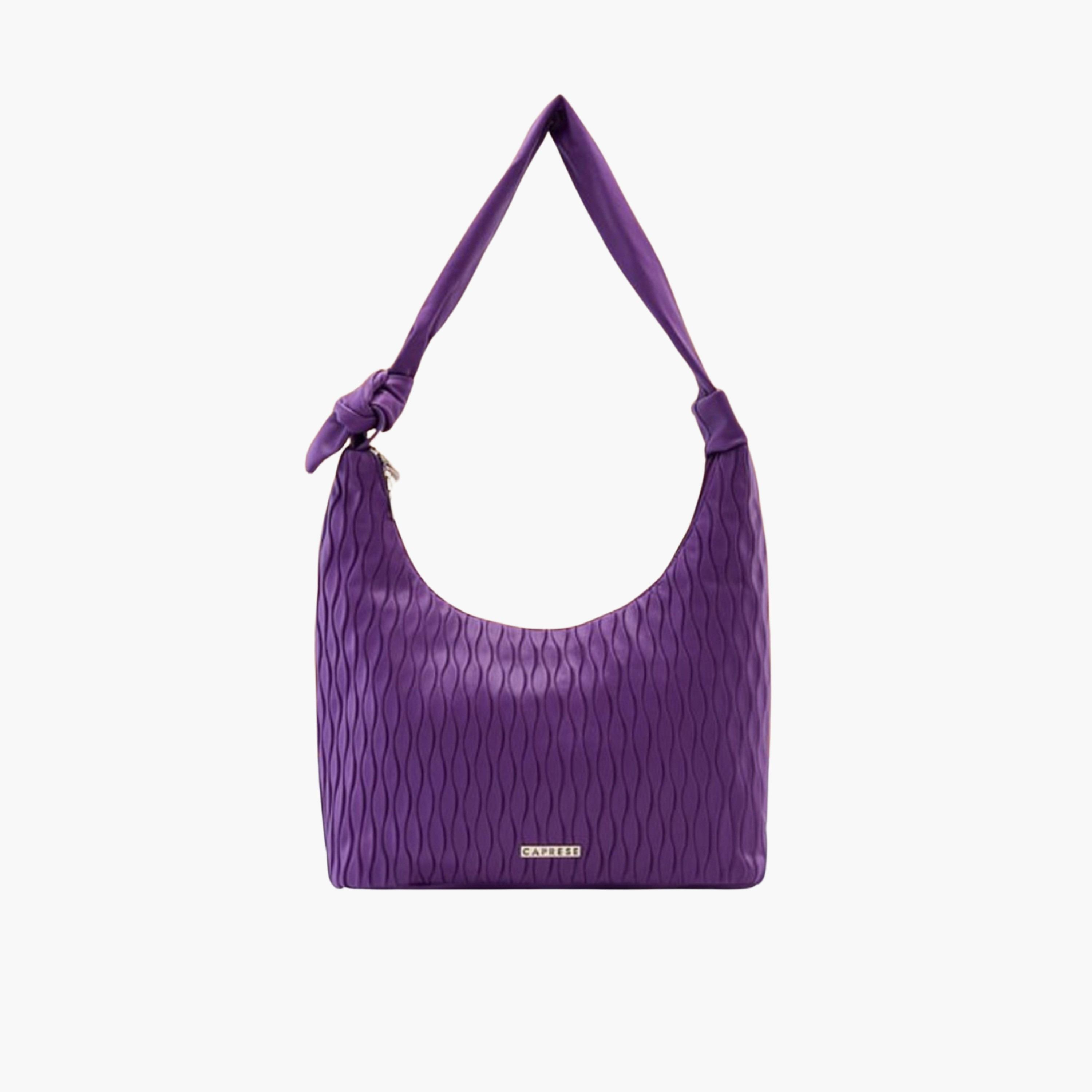 Caprese Shelbee Textured Hobo Bag with Magnetic closure | 33 x 28 x 12 CM-women-bagsandwallets-handbags-image-1