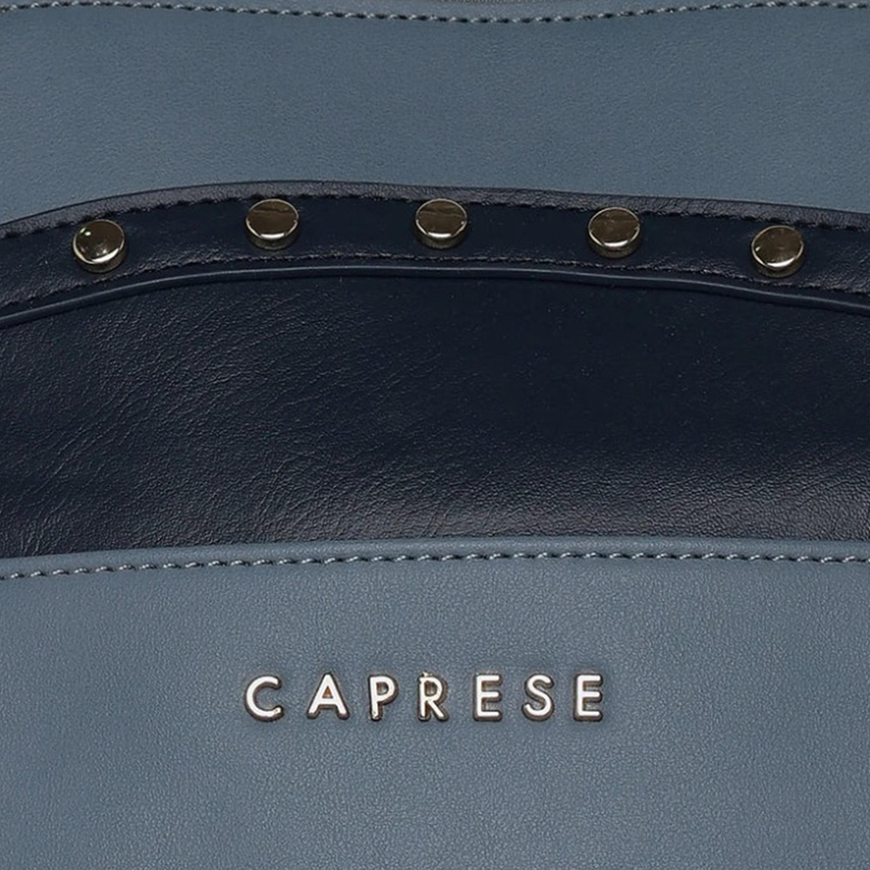 Caprese Shelby Color Block Double Handle Satchel Bag with Zipper and Detachable Strap | 28 x 22 x 11 CM-women-bagsandwallets-handbags-image-7