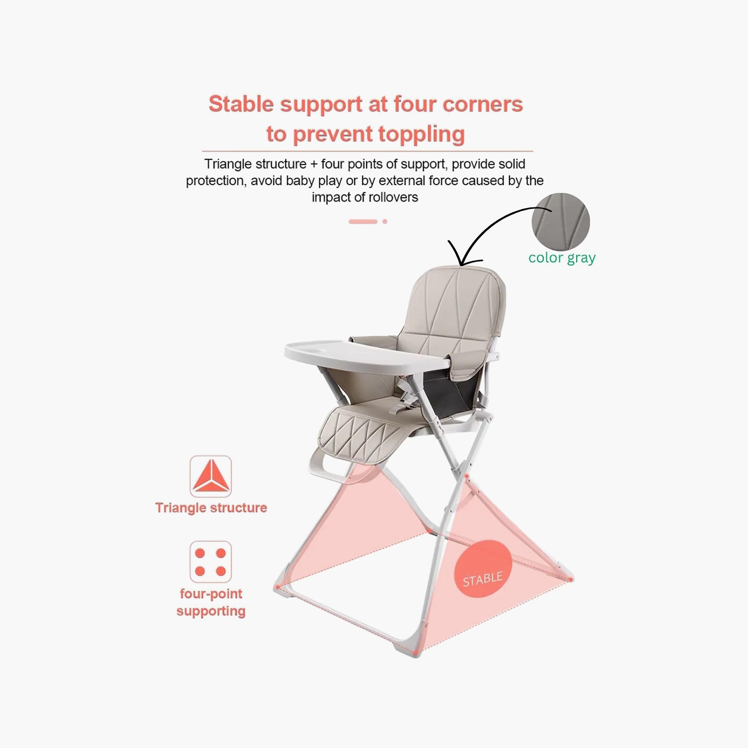 Mini Panda Easy Eat Highchair - 6-36 Months-baby-feeding-highchairsandboosters-image-4