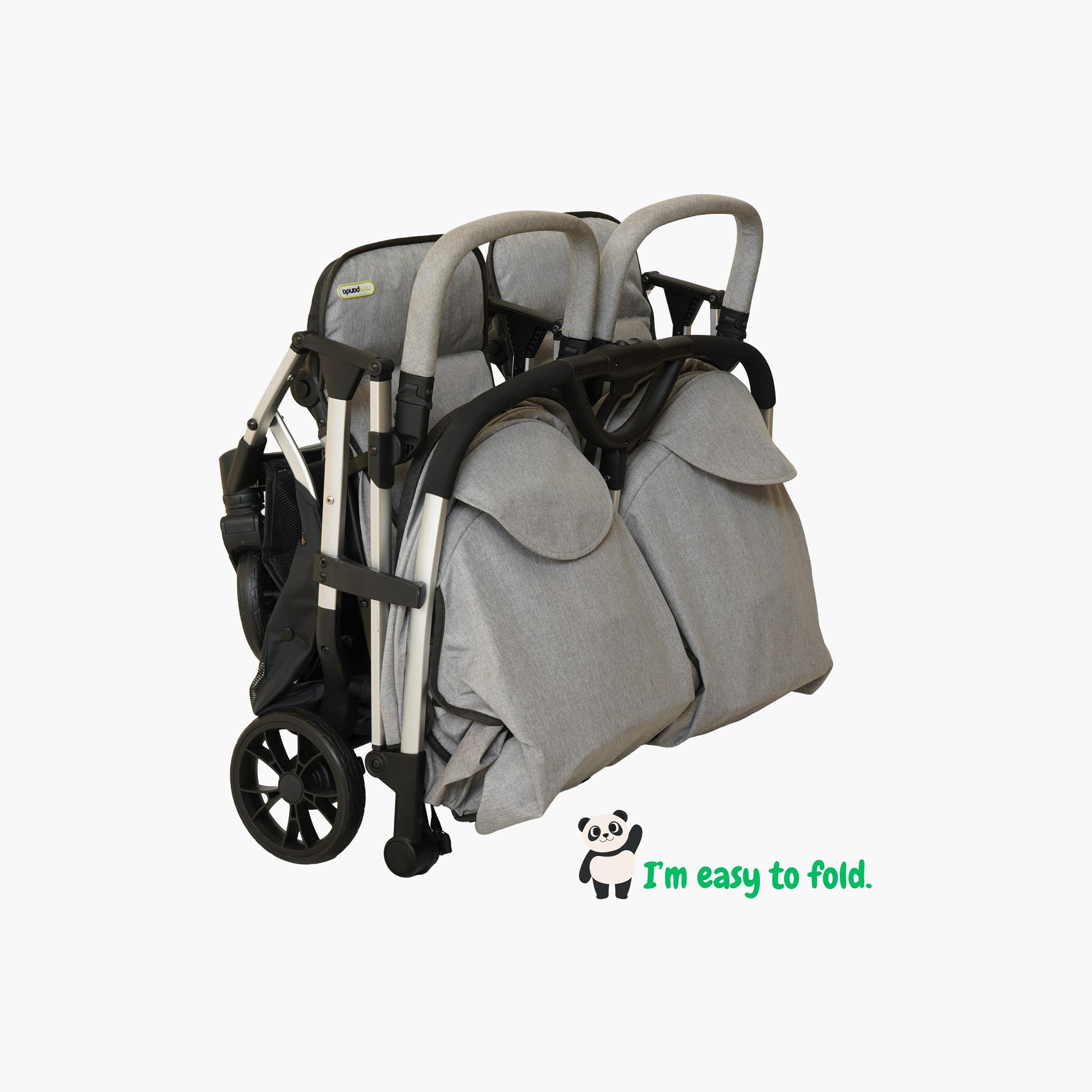 Mini Panda Zealea Twin Stroller - 0-36 Months-baby-gear-strollersandprams-strollers-image-7