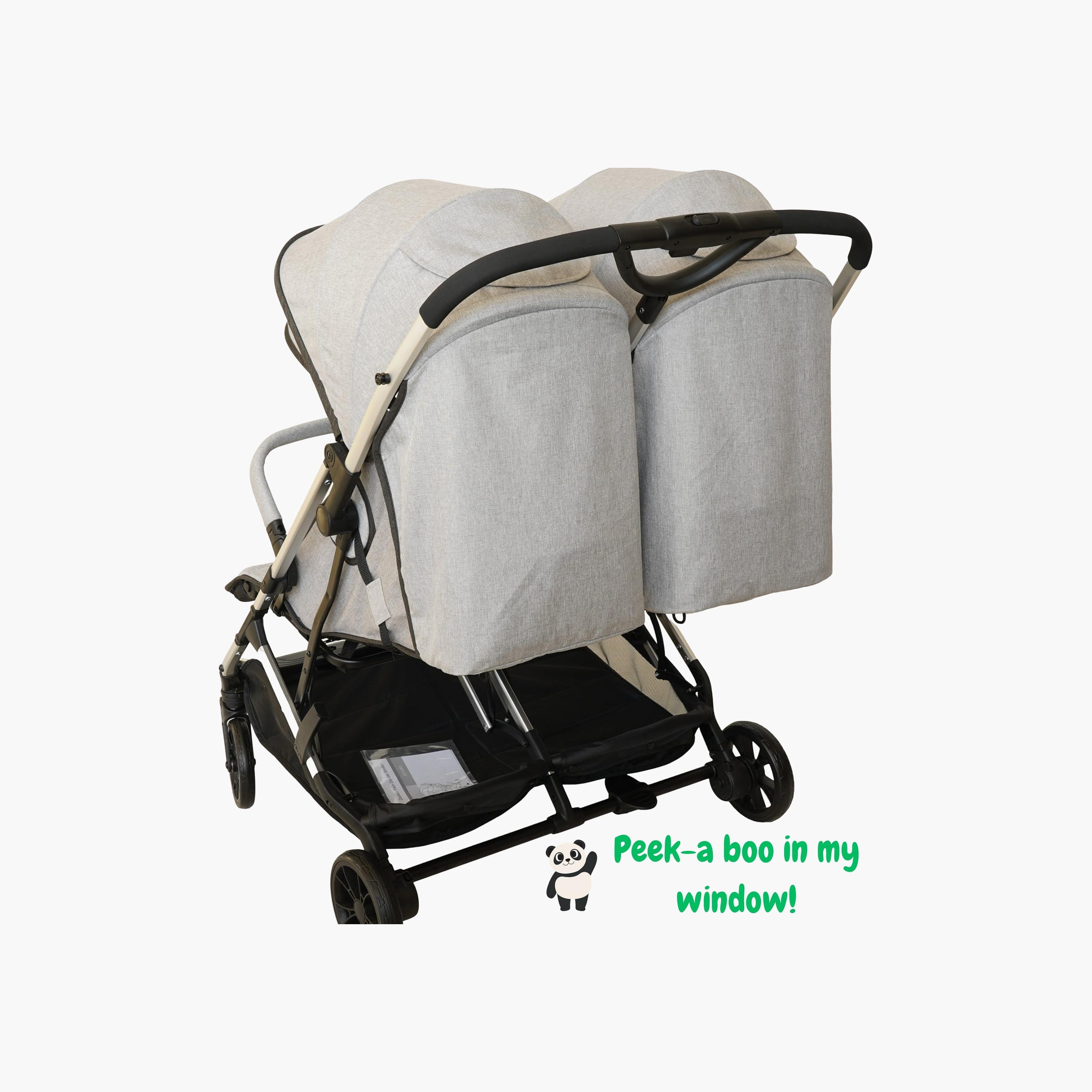 Mini Panda Zealea Twin Stroller - 0-36 Months-baby-gear-strollersandprams-strollers-image-9