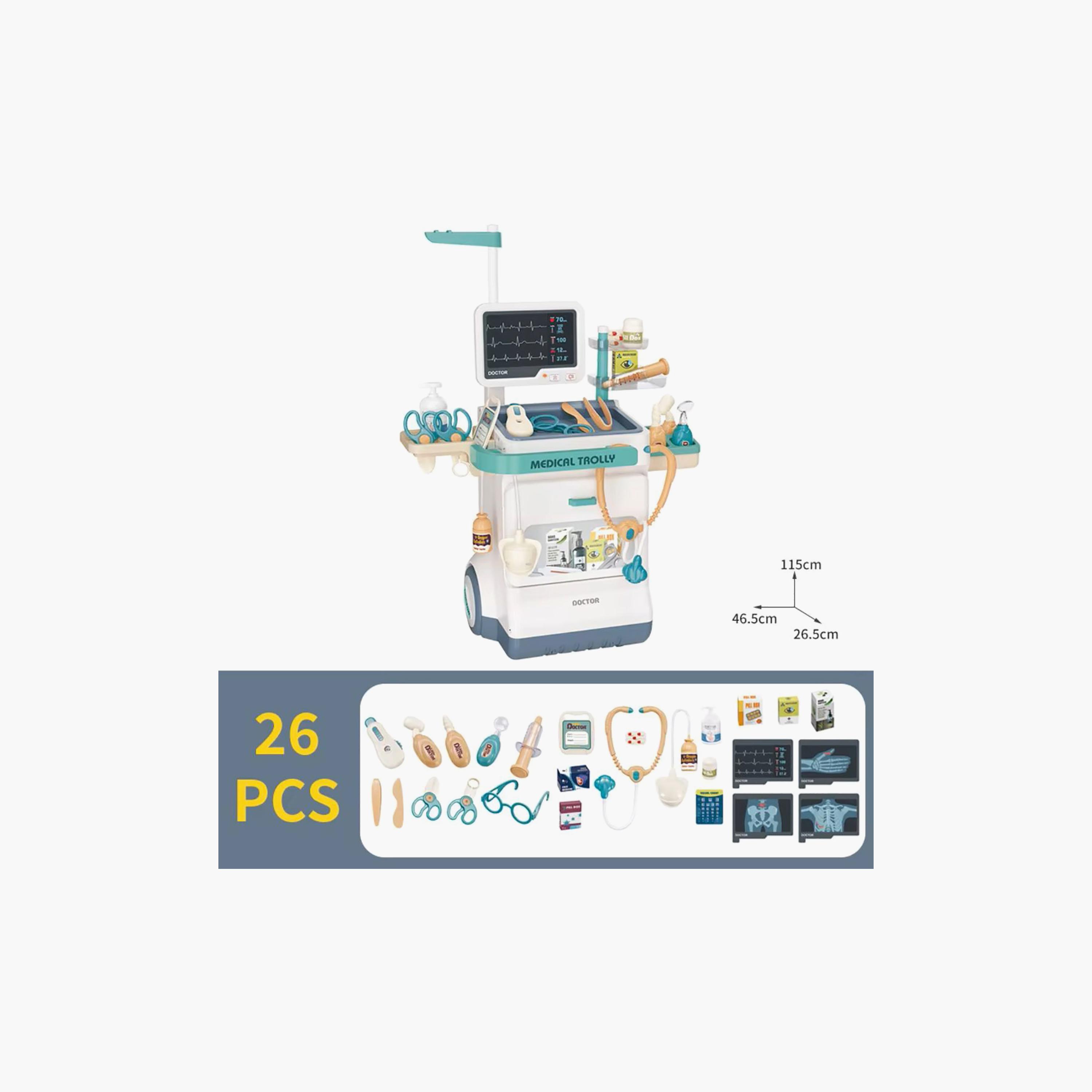 Mini Panda X-Ray Electrocardiogram Pretend Play Set - 3 Years+-toys-roleplay-doctorsets-image-5