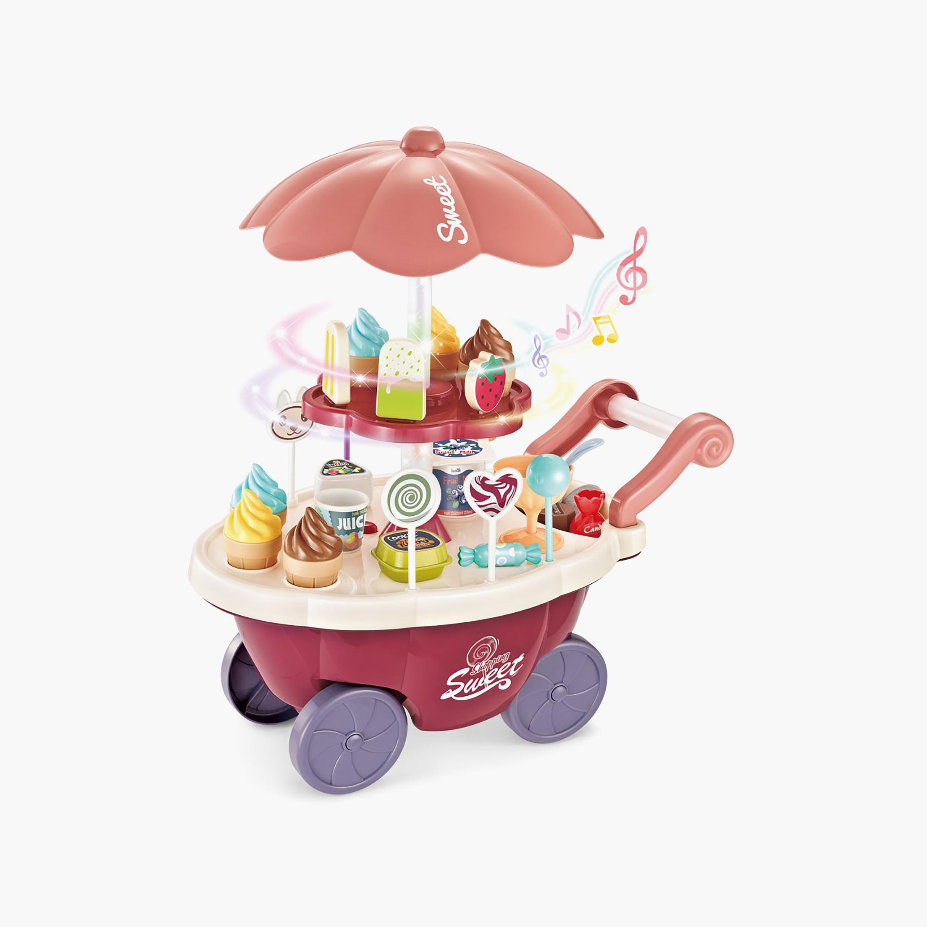 مجموعة لعب عربة الحلوى الصغيرة ميني باندا - 3 سنوات فما فوق-toys-roleplay-supermarketandshoppingsets-image-1