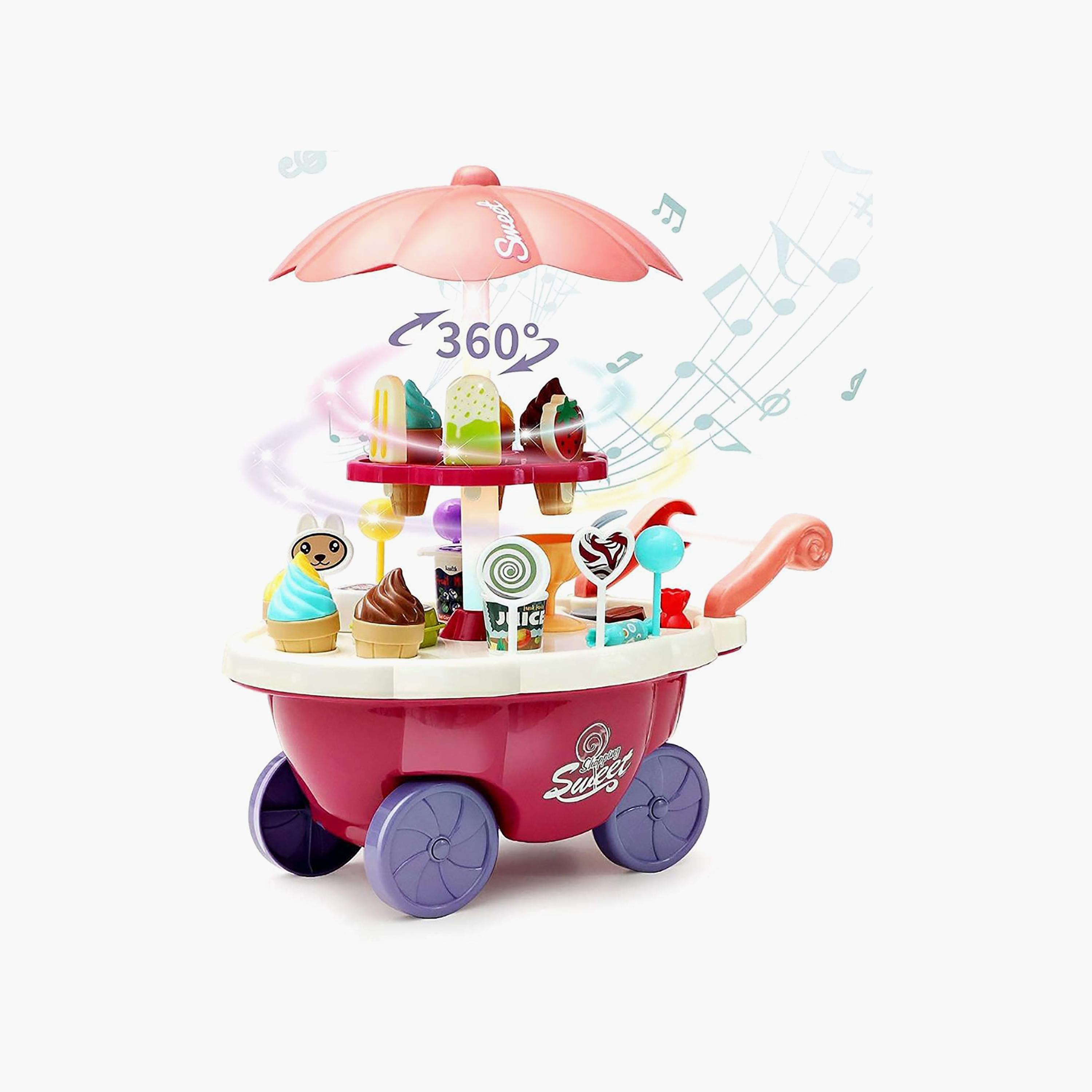 مجموعة لعب عربة الحلوى الصغيرة ميني باندا - 3 سنوات فما فوق-toys-roleplay-supermarketandshoppingsets-image-2