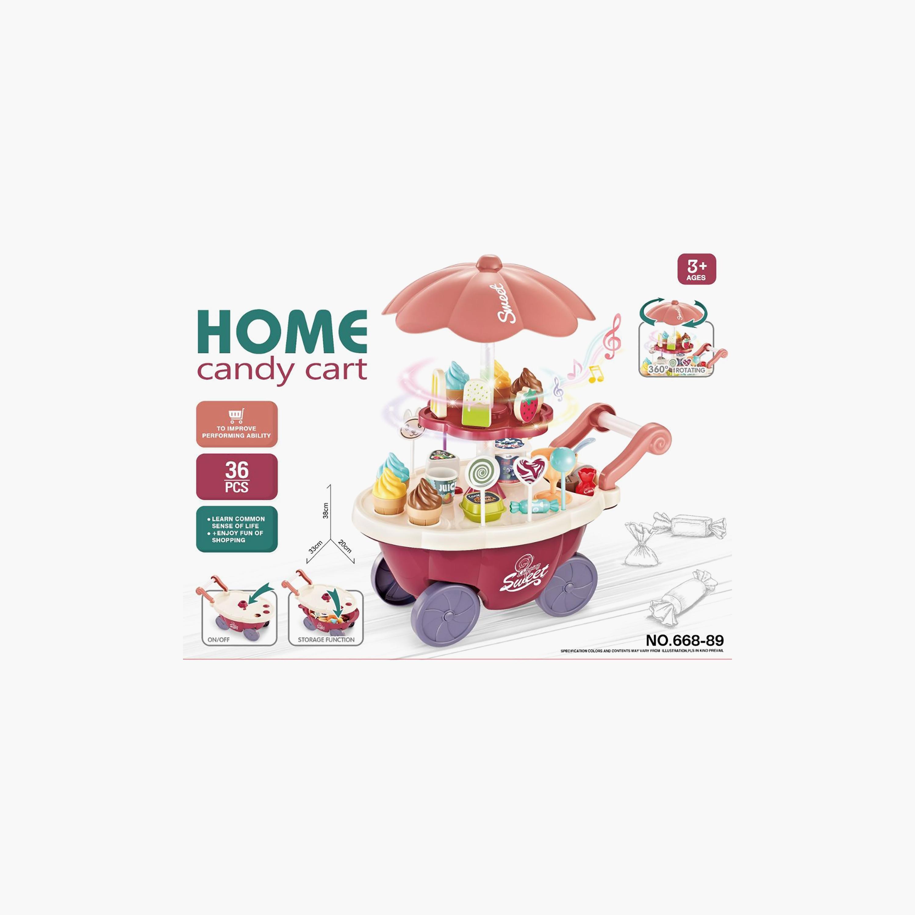 مجموعة لعب عربة الحلوى الصغيرة ميني باندا - 3 سنوات فما فوق-toys-roleplay-supermarketandshoppingsets-image-4