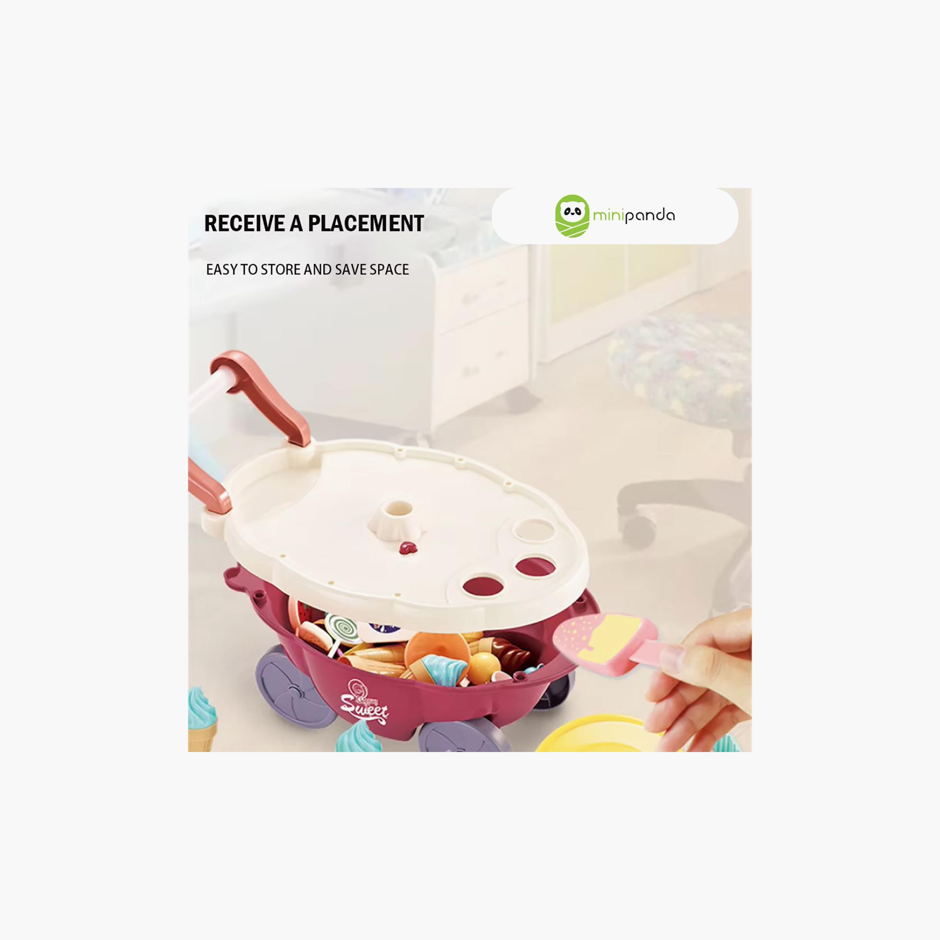 مجموعة لعب عربة الحلوى الصغيرة ميني باندا - 3 سنوات فما فوق-toys-roleplay-supermarketandshoppingsets-image-6