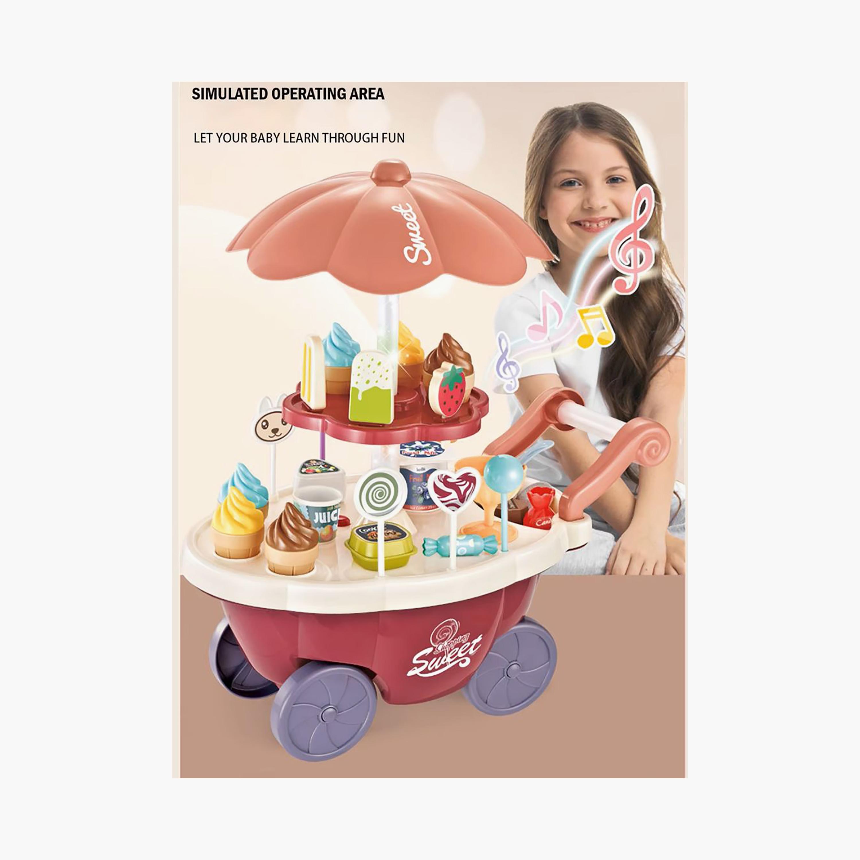 مجموعة لعب عربة الحلوى الصغيرة ميني باندا - 3 سنوات فما فوق-toys-roleplay-supermarketandshoppingsets-image-8