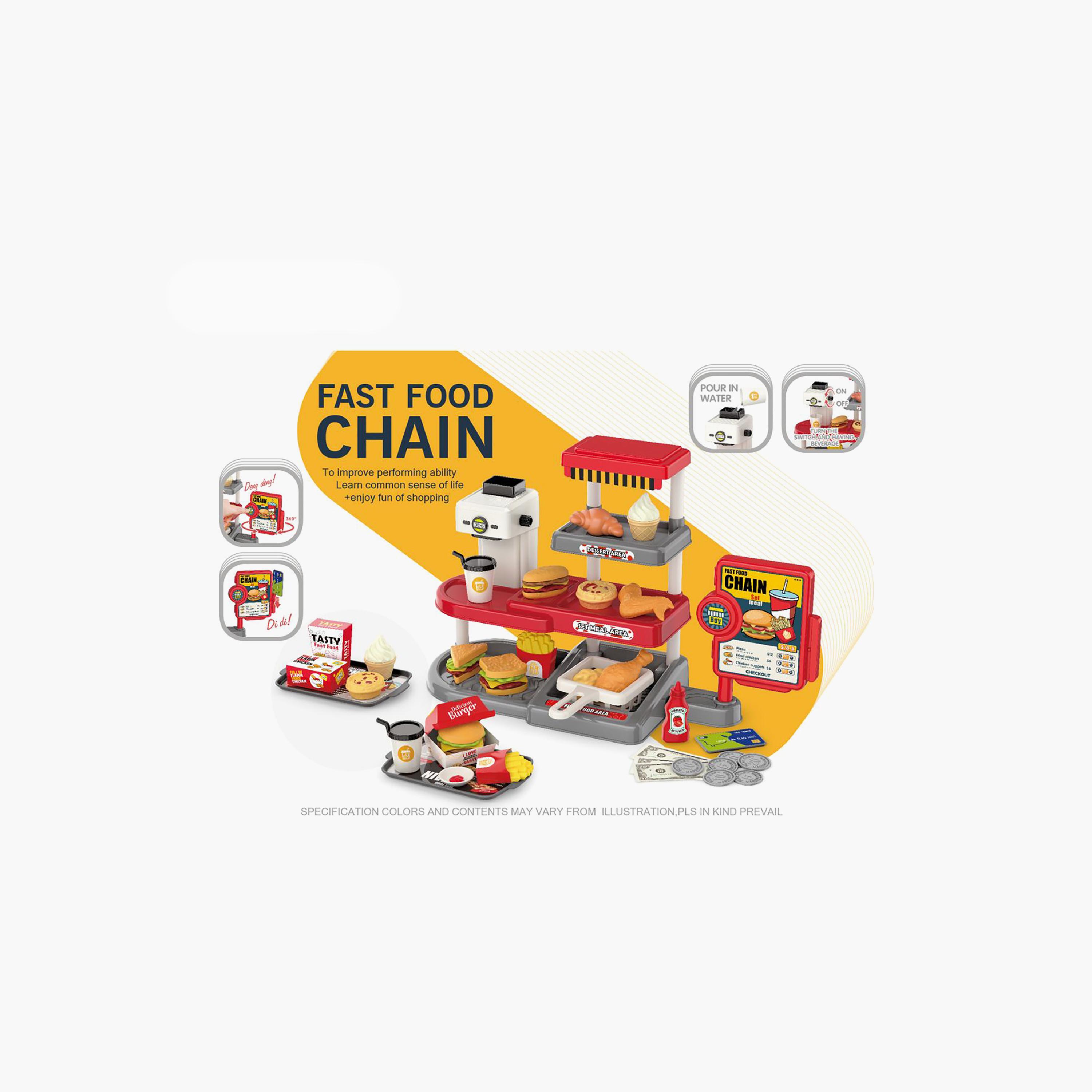 Mini Panda Mini Fast Food Pretend Play Set - 3 Years+-toys-roleplay-playfoods-image-5