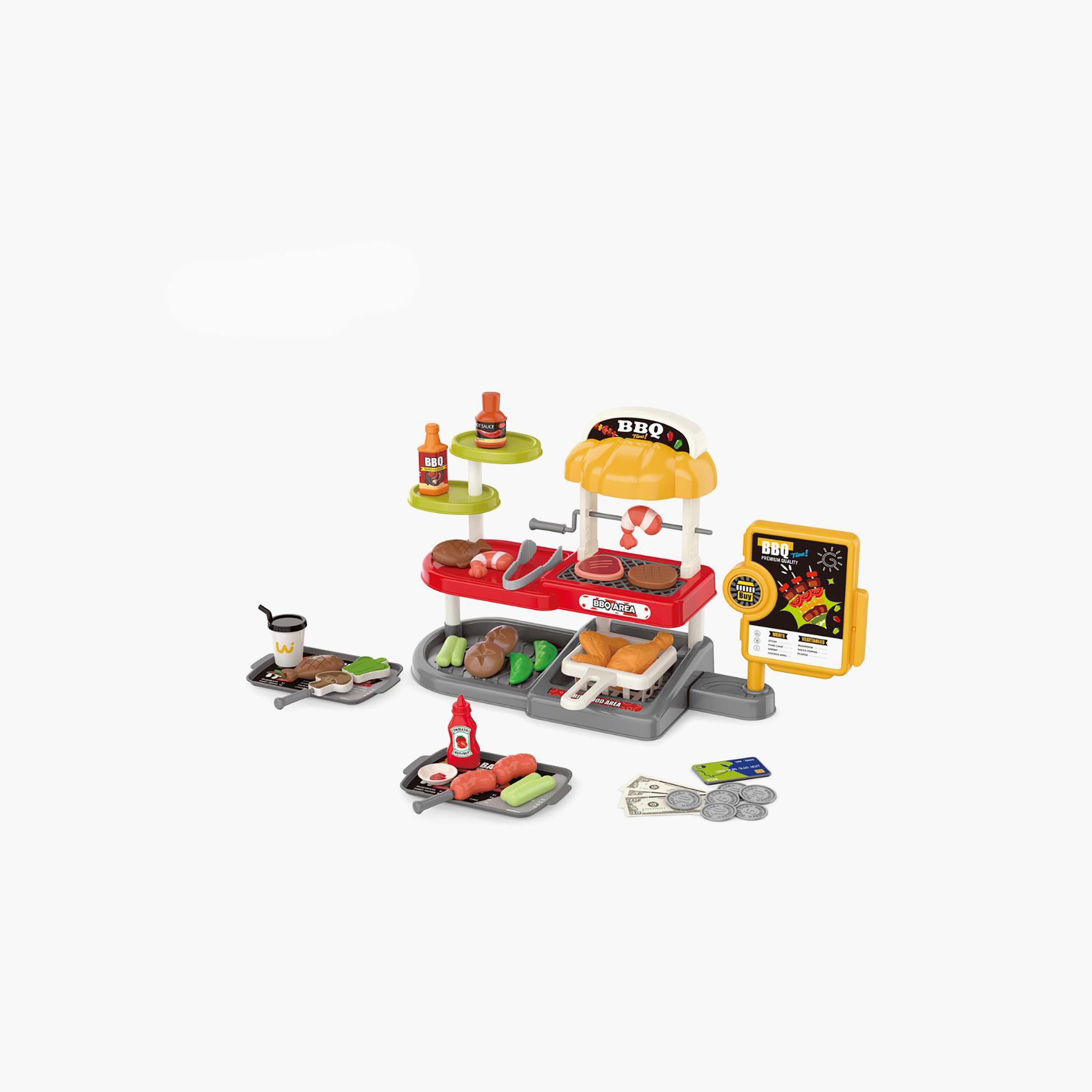 Mini Panda Mini BBQ Pretend Play Set - 3 Years+-toys-roleplay-playfoods-image-1