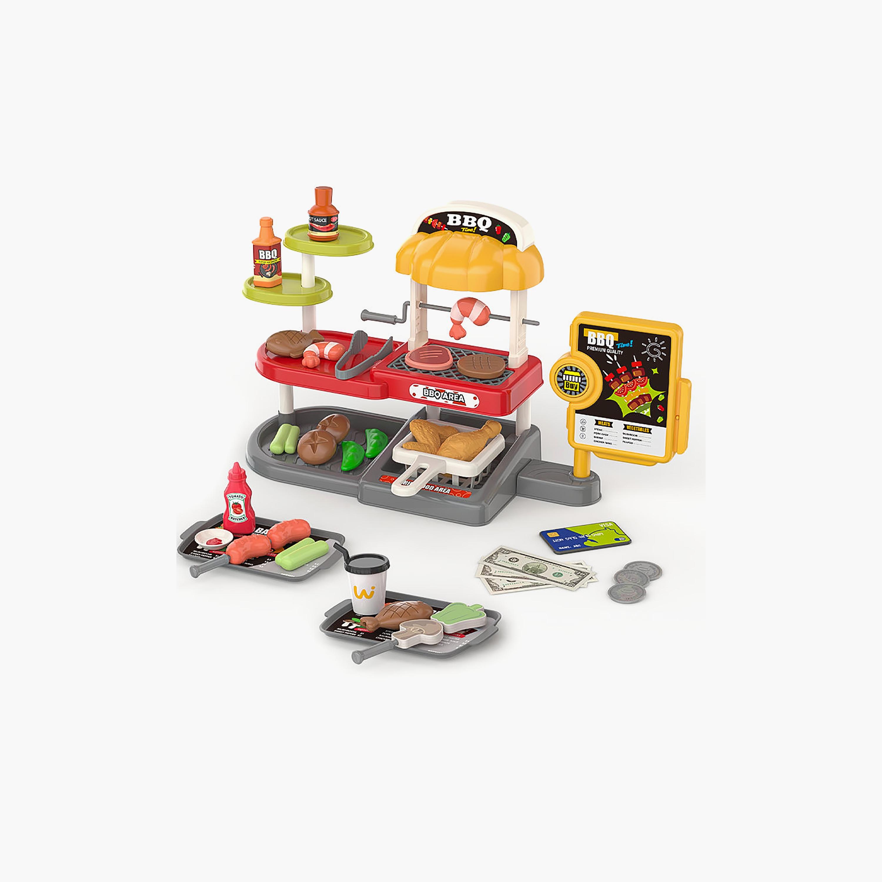Mini Panda Mini BBQ Pretend Play Set - 3 Years+-toys-roleplay-playfoods-image-4