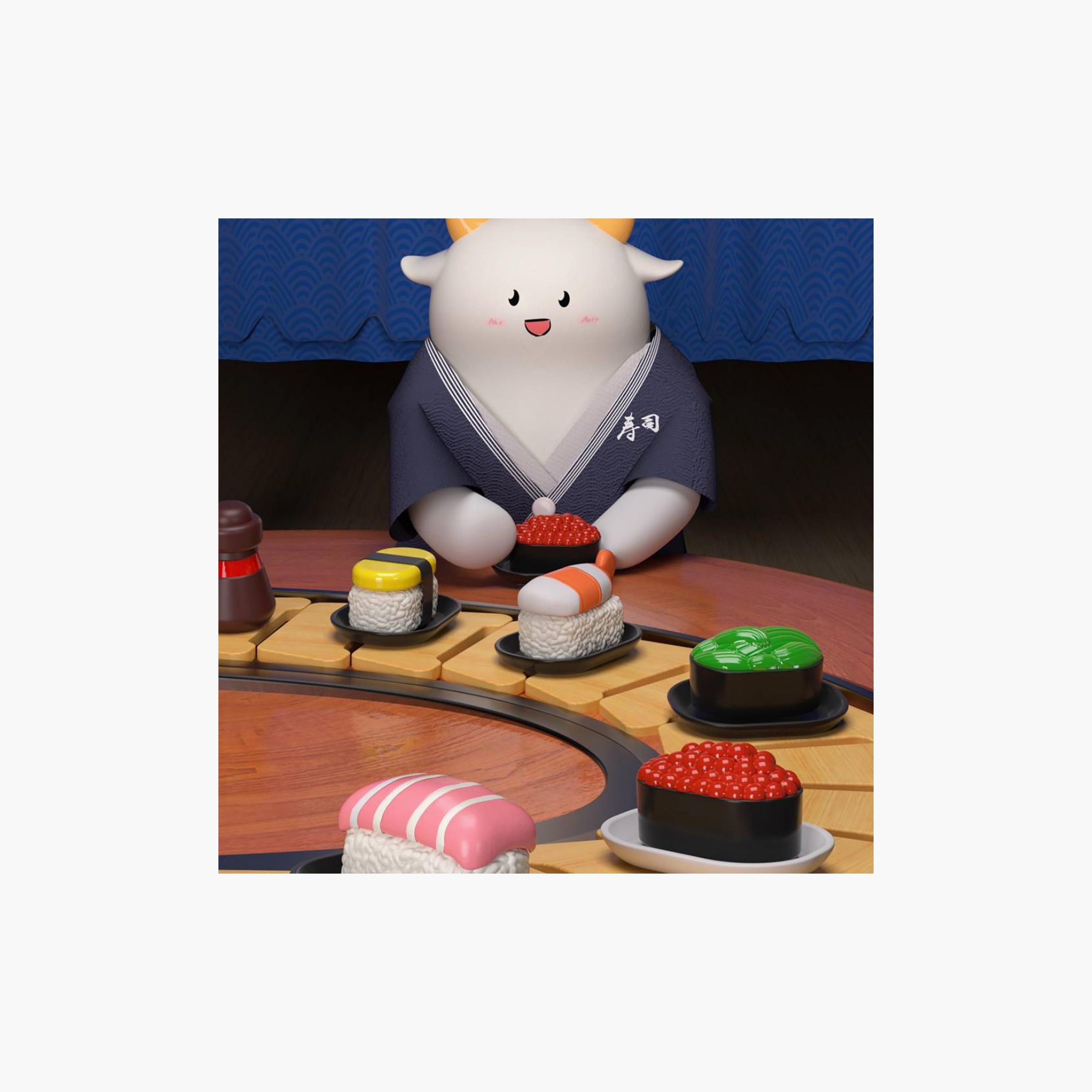 Mini Panda Mini Sushi Bar Pretend Play Set - 3 Years+-toys-roleplay-playfoods-image-10