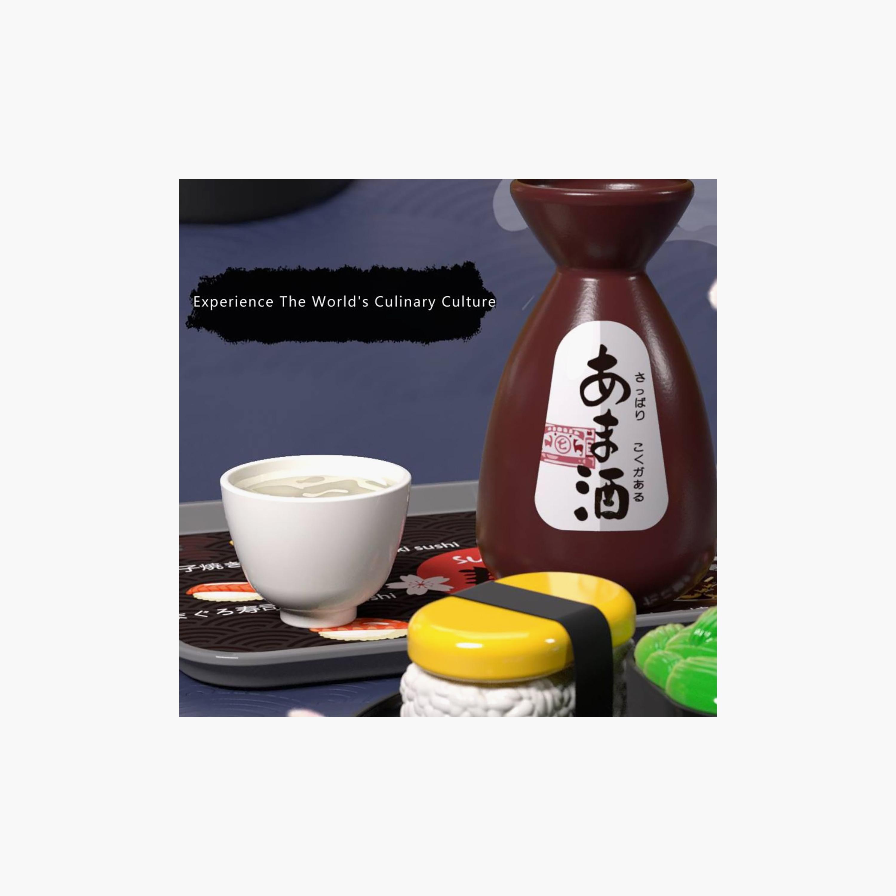 Mini Panda Mini Sushi Bar Pretend Play Set - 3 Years+-toys-roleplay-playfoods-image-12
