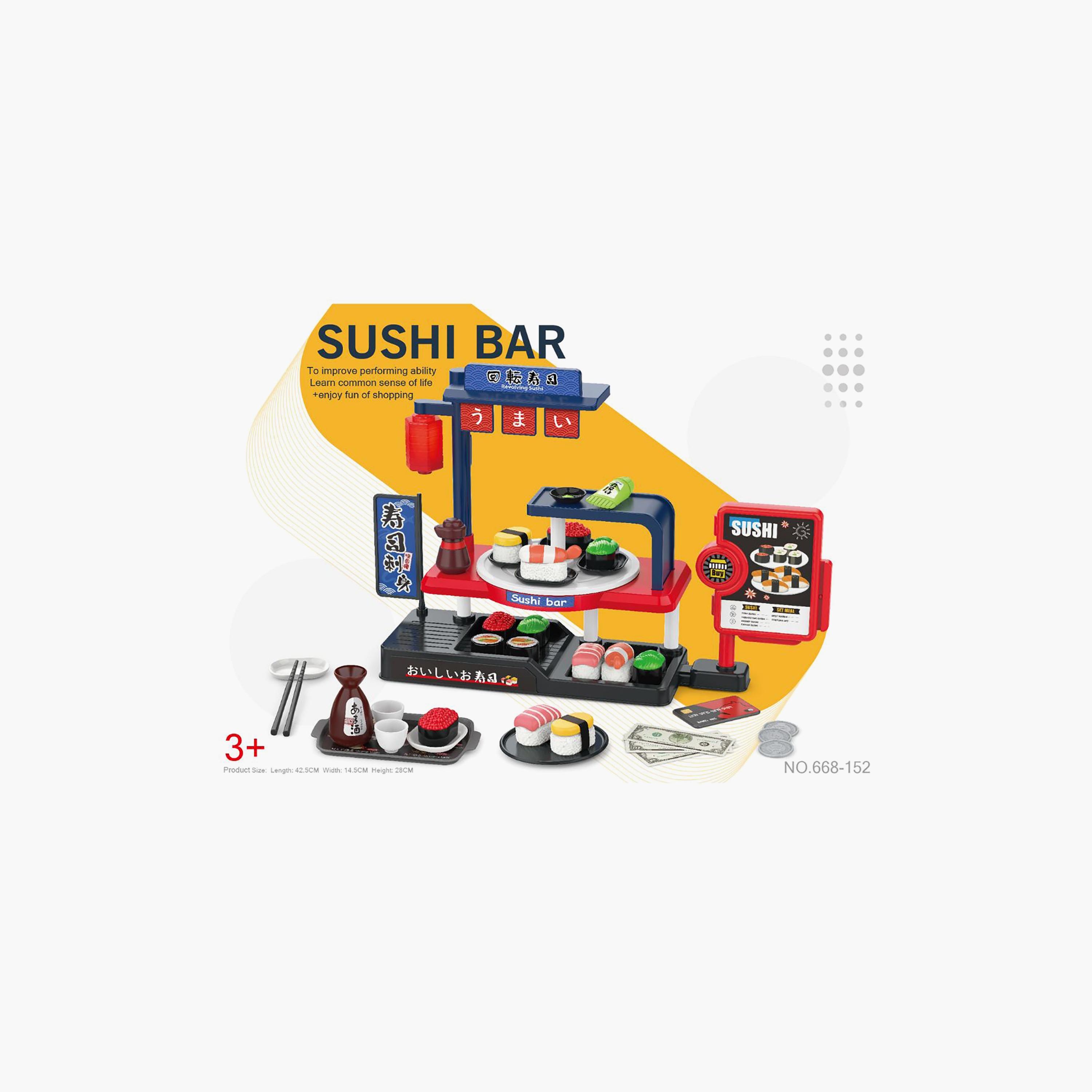 Mini Panda Mini Sushi Bar Pretend Play Set - 3 Years+-toys-roleplay-playfoods-image-6