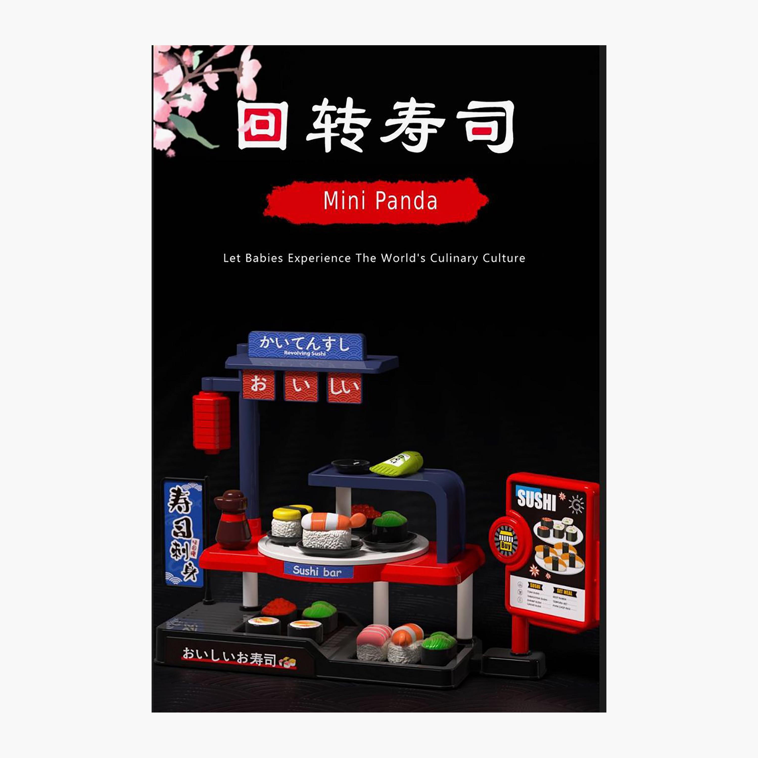 Mini Panda Mini Sushi Bar Pretend Play Set - 3 Years+-toys-roleplay-playfoods-image-8