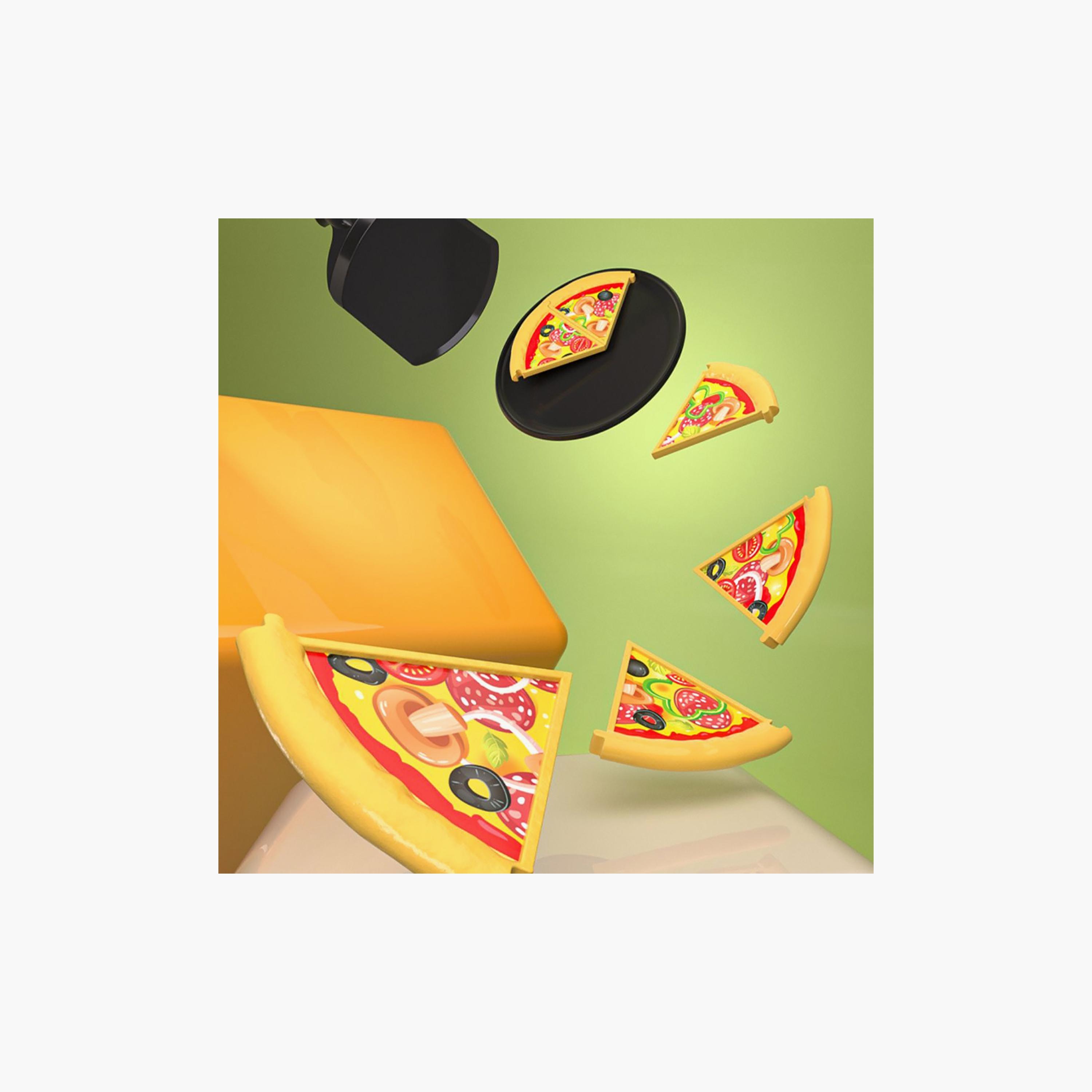 مجموعة لعب البيتزا الصغيرة ميني باندا - 3 سنوات فما فوق-toys-roleplay-playfoods-image-2