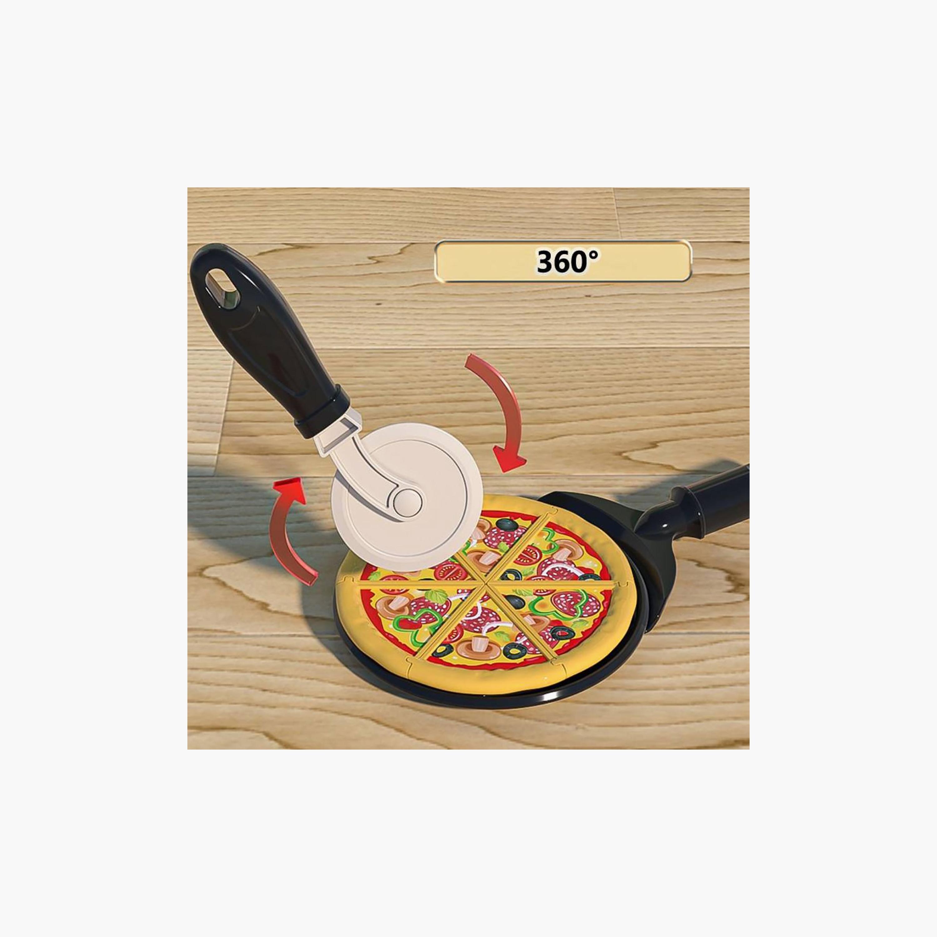 مجموعة لعب البيتزا الصغيرة ميني باندا - 3 سنوات فما فوق-toys-roleplay-playfoods-image-3