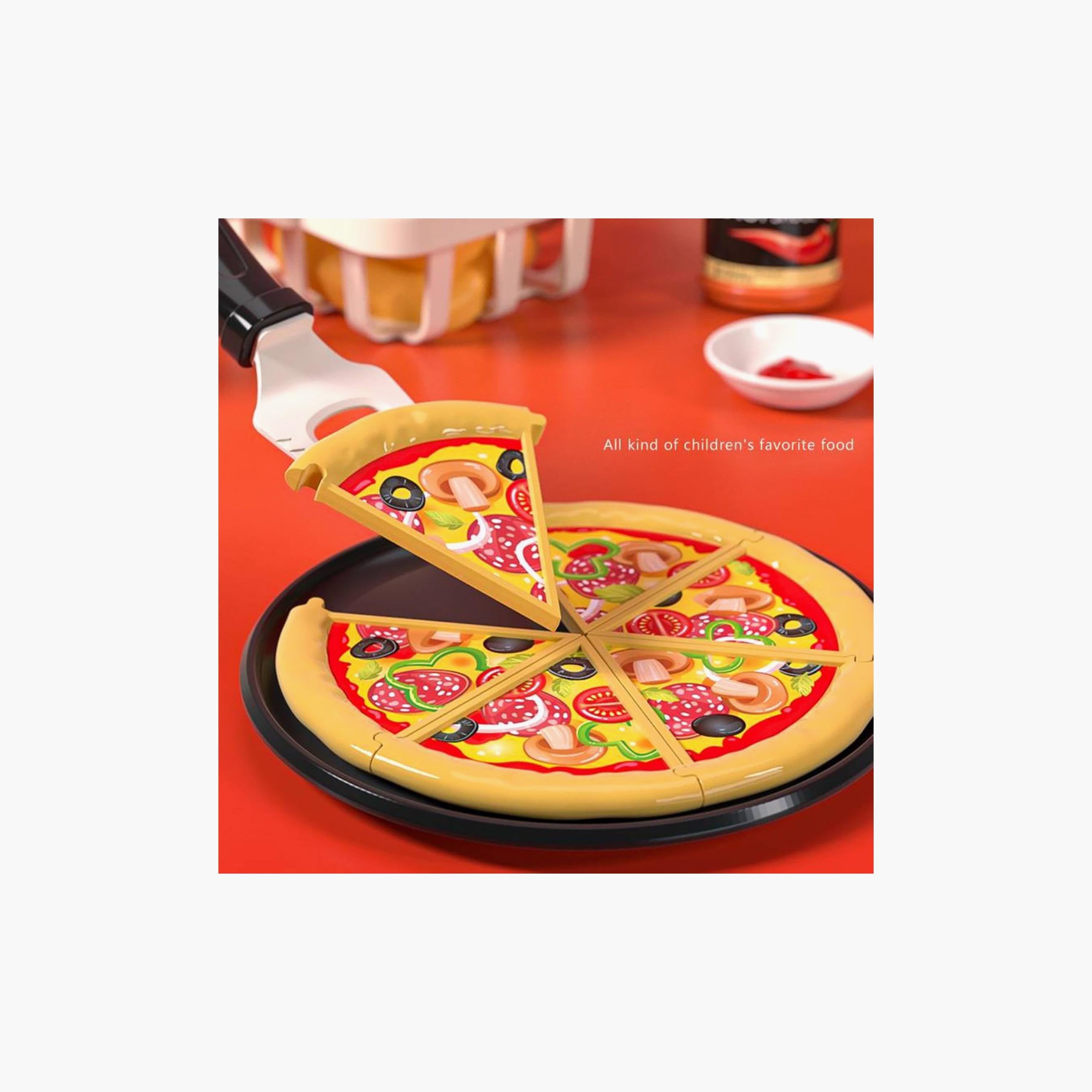 مجموعة لعب البيتزا الصغيرة ميني باندا - 3 سنوات فما فوق-toys-roleplay-playfoods-image-4
