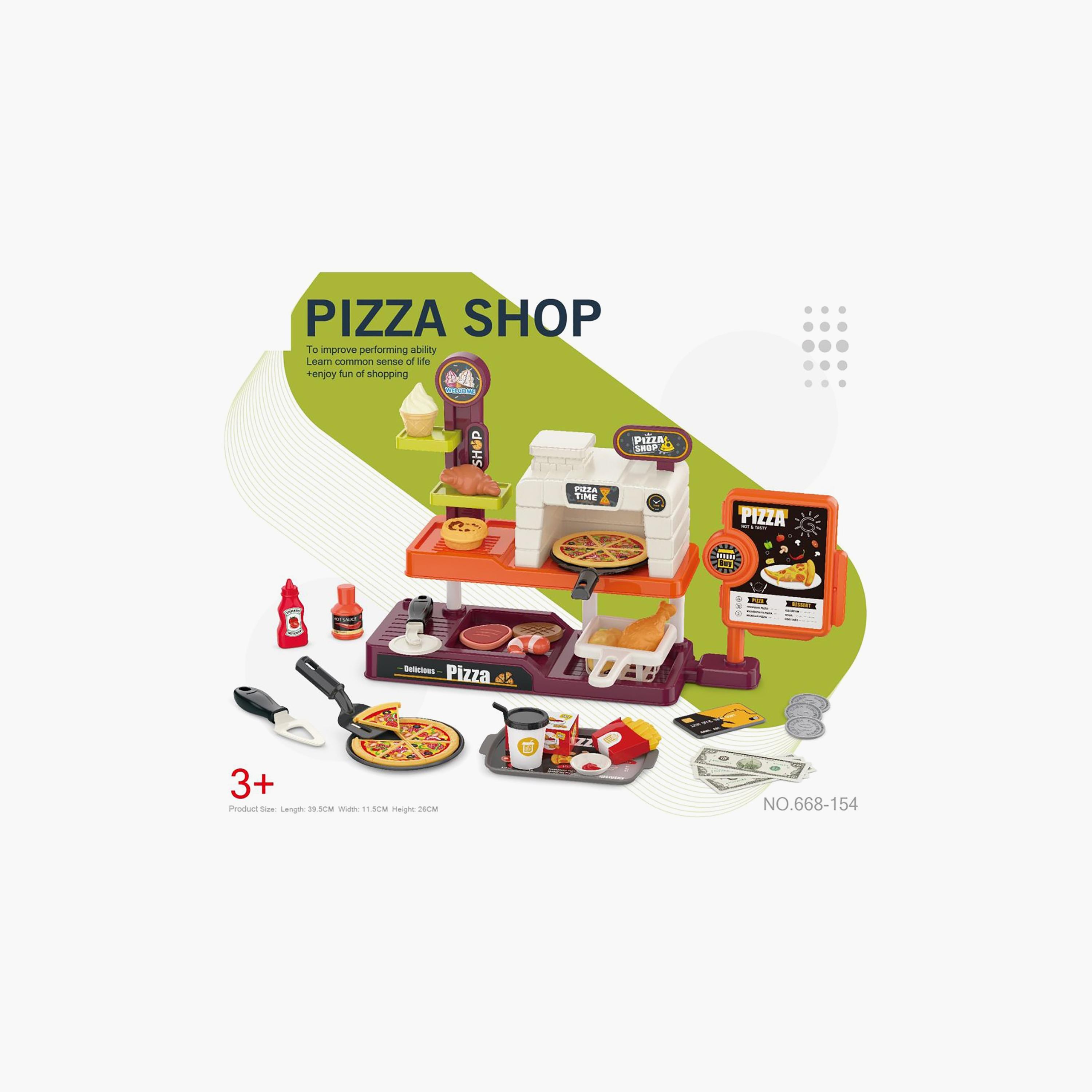 مجموعة لعب البيتزا الصغيرة ميني باندا - 3 سنوات فما فوق-toys-roleplay-playfoods-image-7