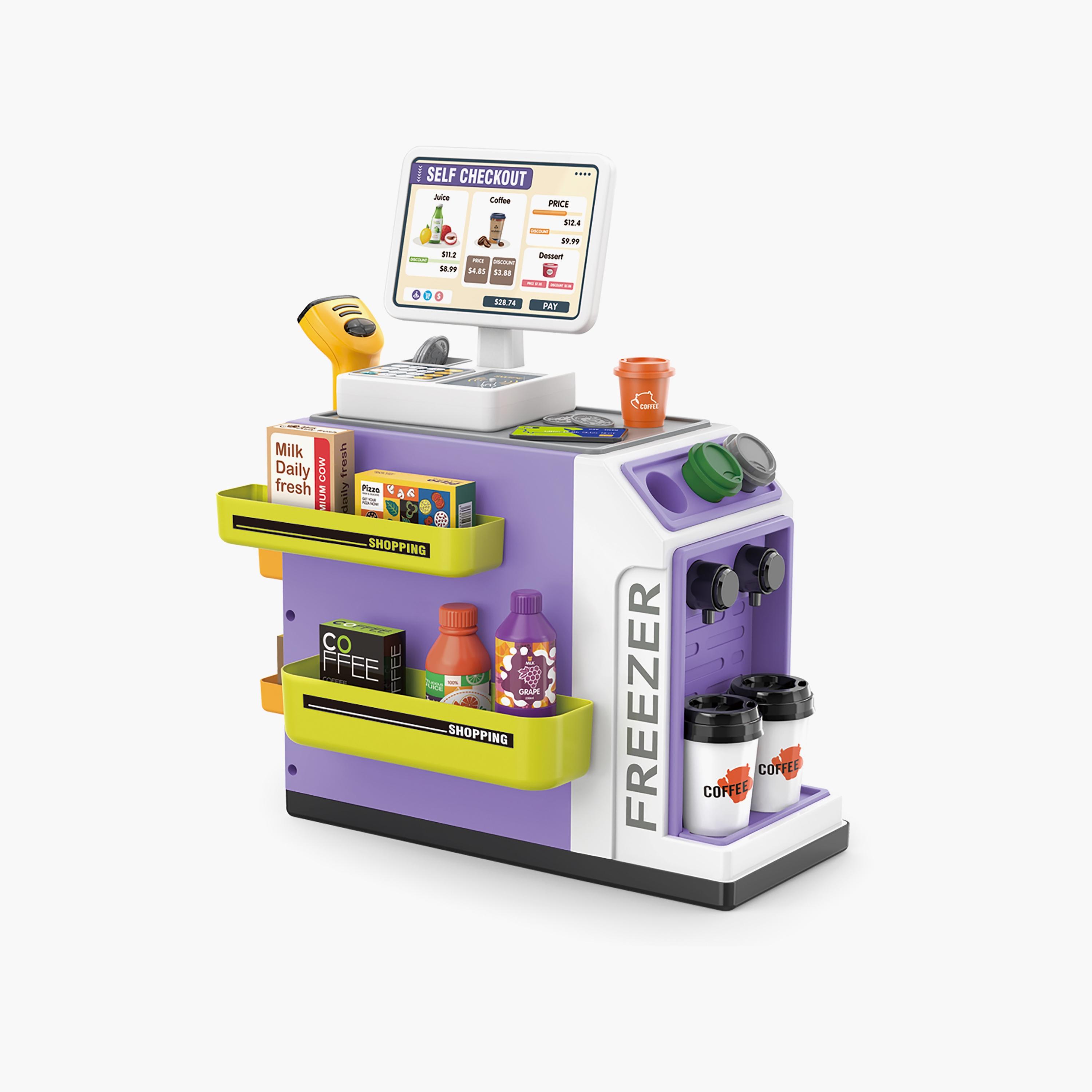 مجموعة لعب السوبر ماركت الصغير ميني باندا - 3 سنوات فما فوق-toys-roleplay-supermarketandshoppingsets-image-1