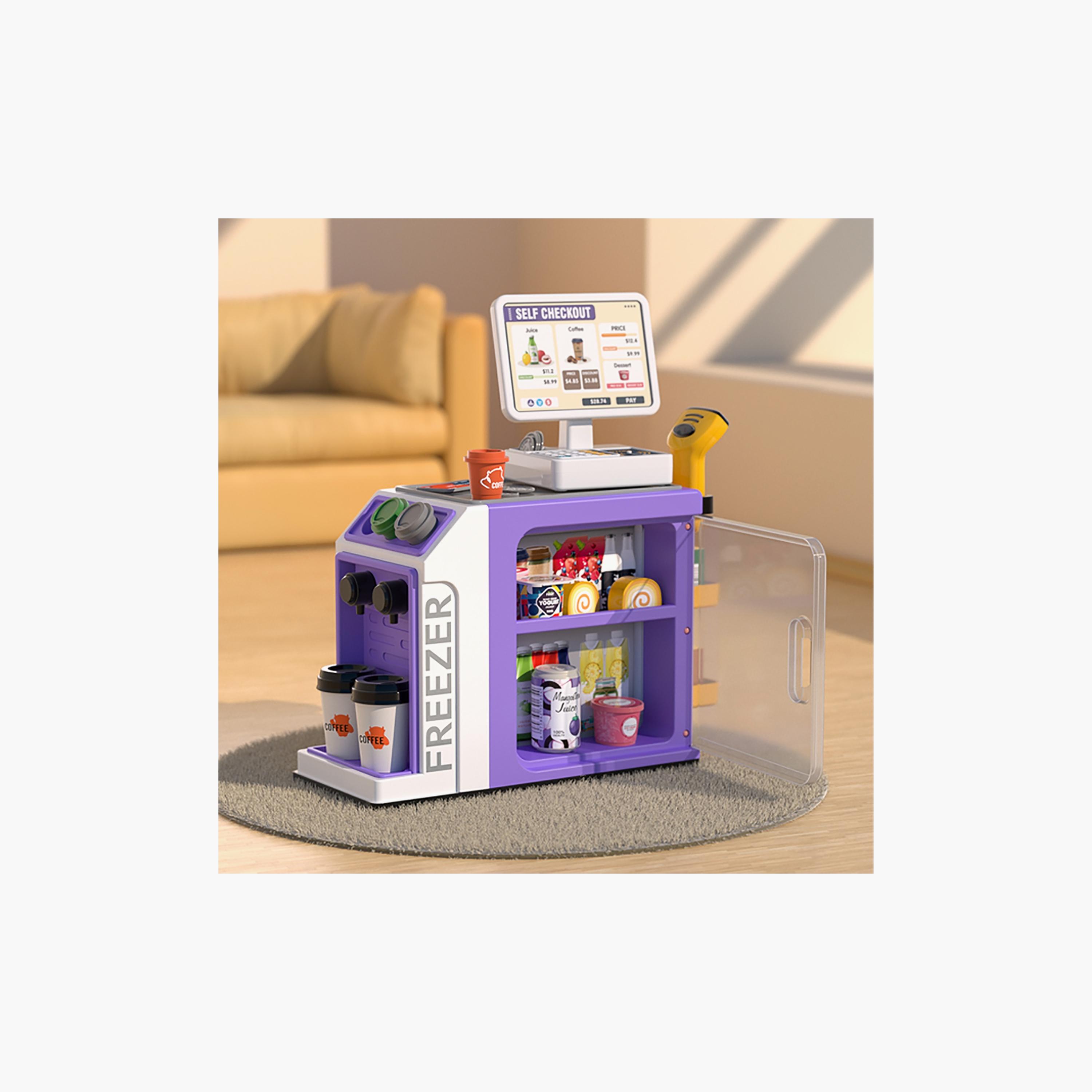 مجموعة لعب السوبر ماركت الصغير ميني باندا - 3 سنوات فما فوق-toys-roleplay-supermarketandshoppingsets-image-10