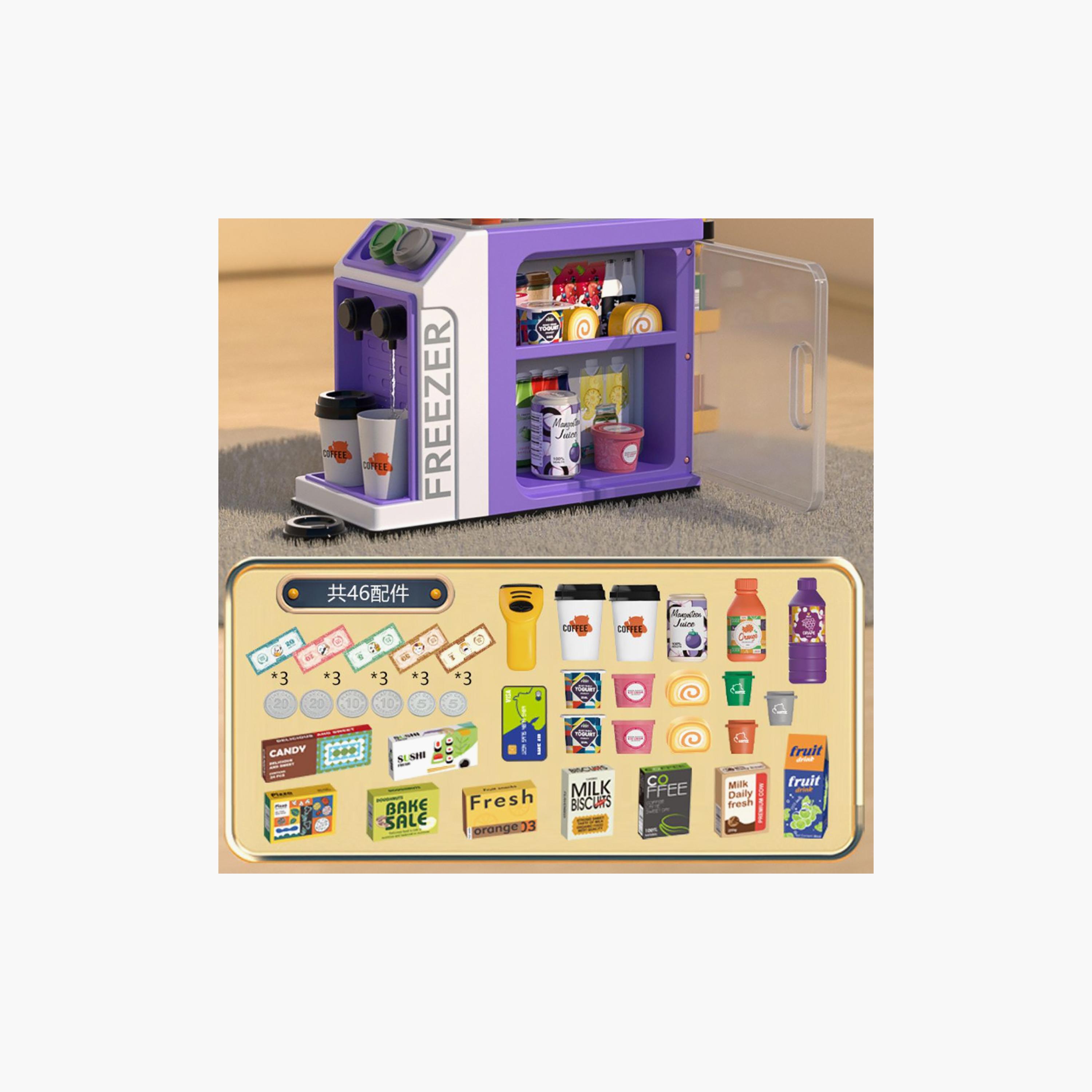 مجموعة لعب السوبر ماركت الصغير ميني باندا - 3 سنوات فما فوق-toys-roleplay-supermarketandshoppingsets-image-2
