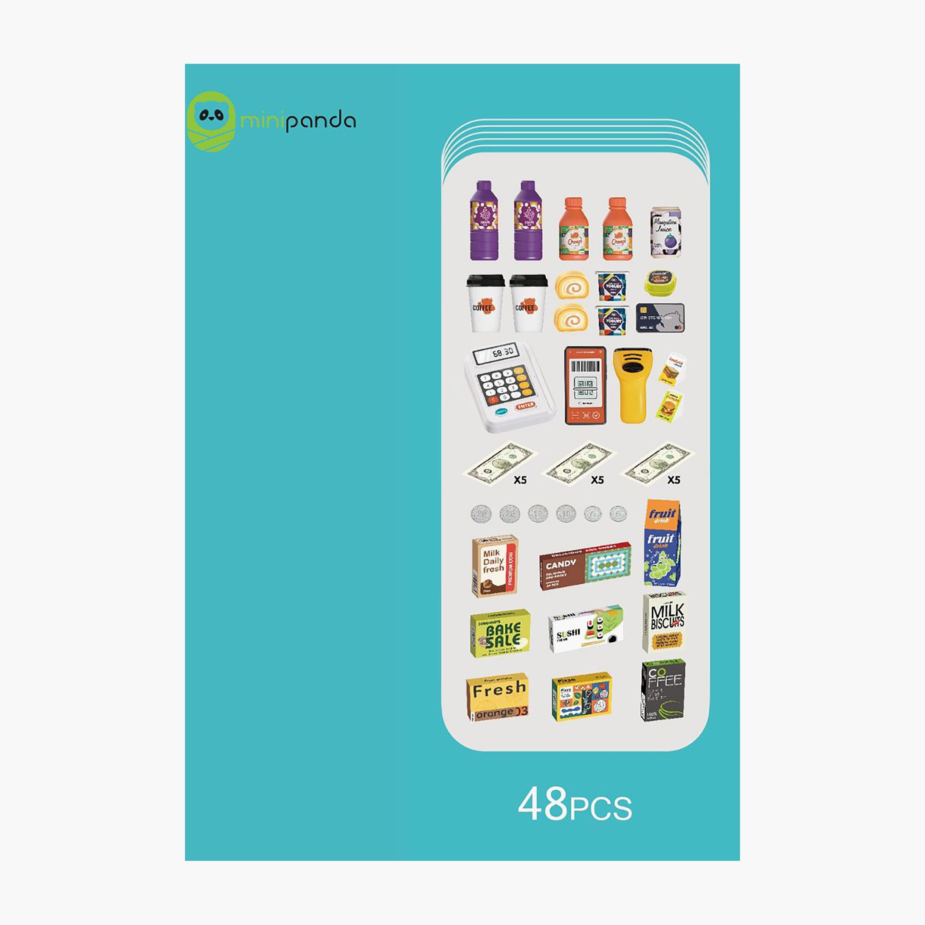 مجموعة لعب السوبر ماركت ميني باندا - 3 سنوات فما فوق-toys-roleplay-supermarketandshoppingsets-image-10