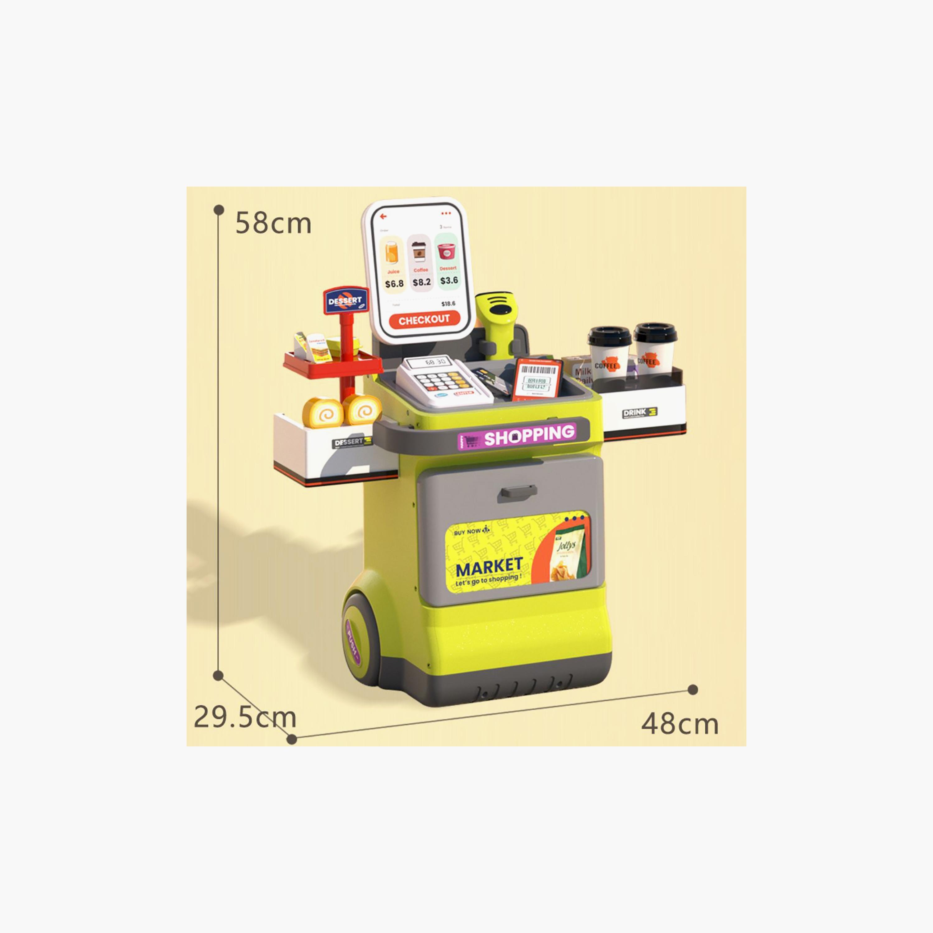 مجموعة لعب السوبر ماركت ميني باندا - 3 سنوات فما فوق-toys-roleplay-supermarketandshoppingsets-image-2